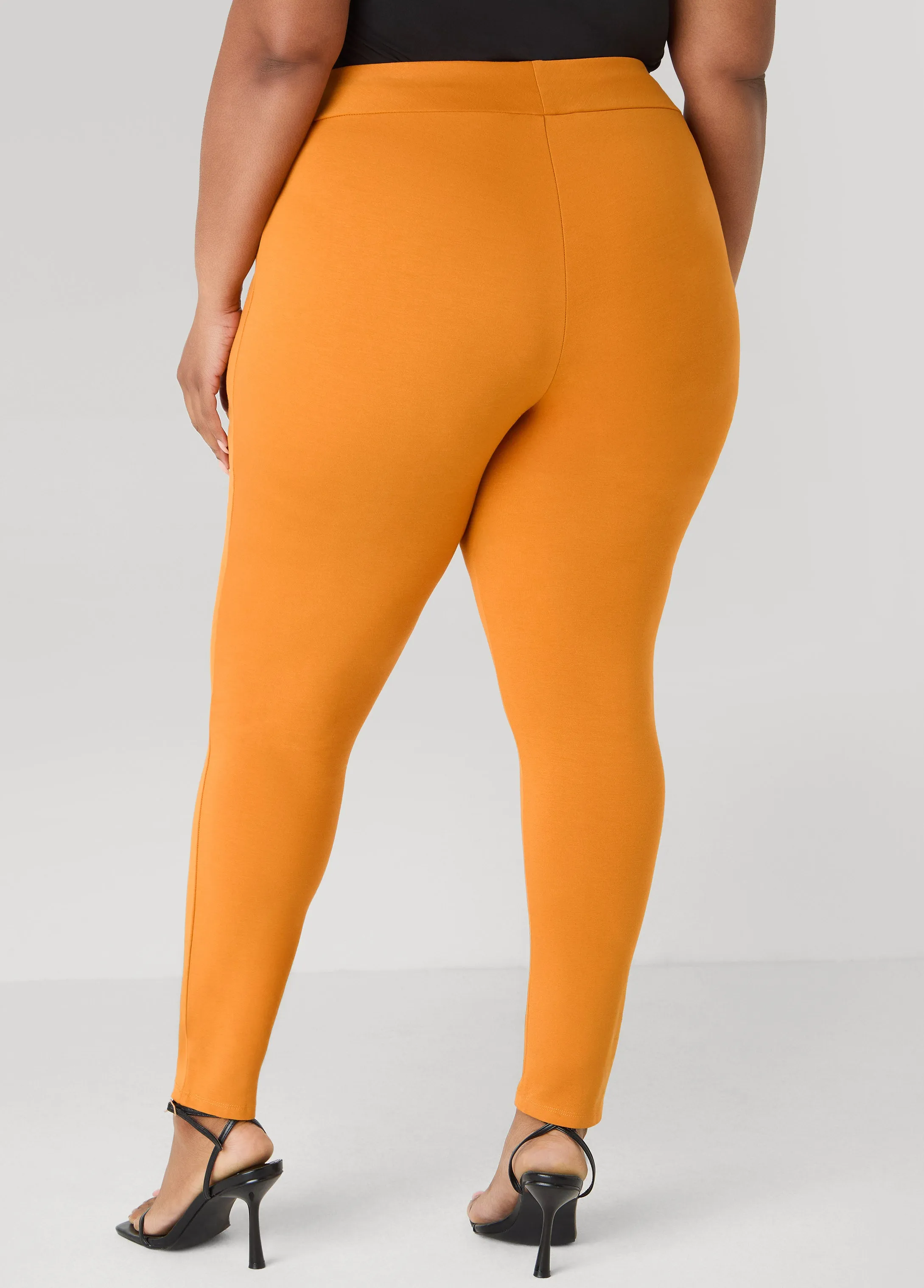 Seamed High Rise Leggings sold by Ashley Stewart product image thumbnail 2