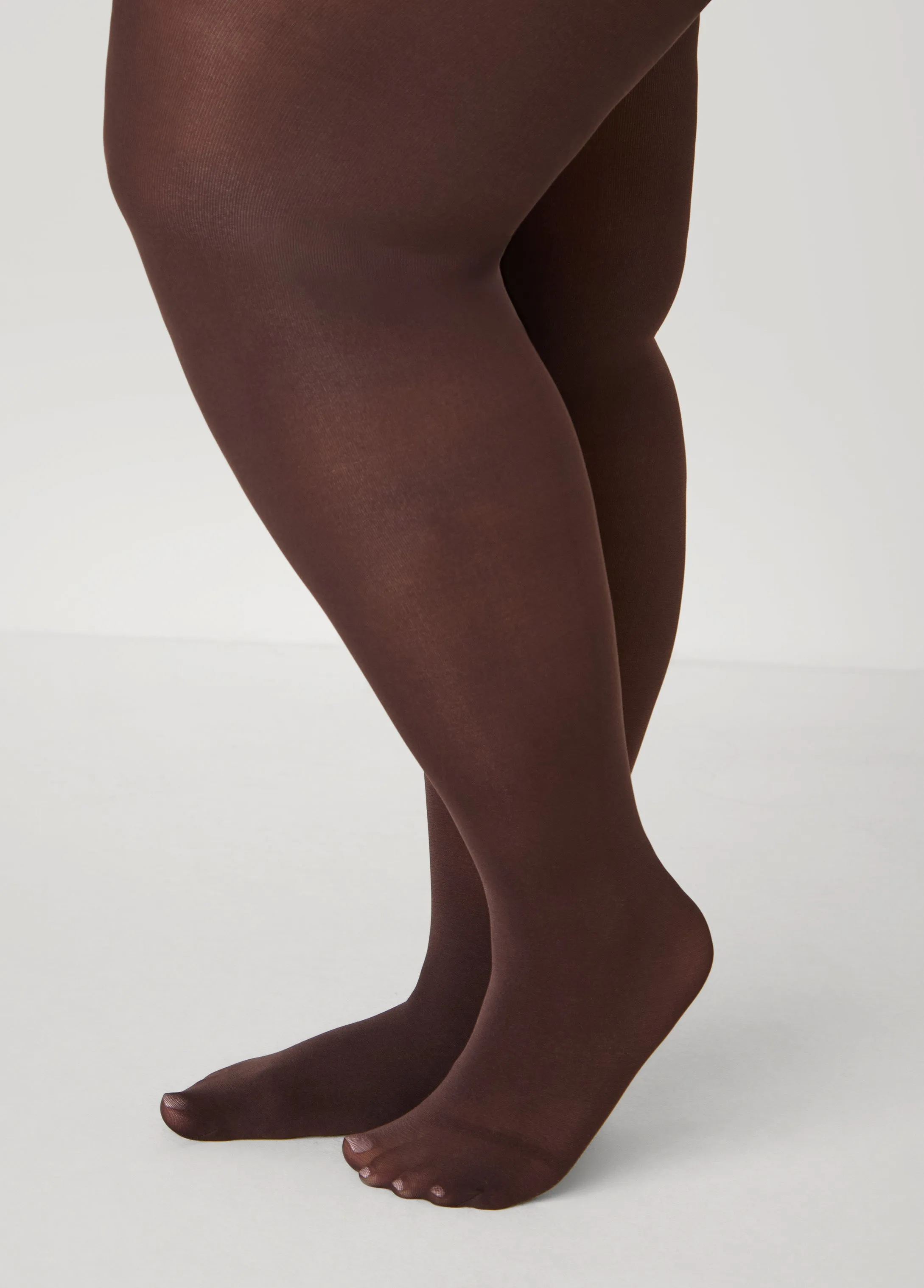 60 Denier Opaque Footed Tights sold by Ashley Stewart product image thumbnail 3