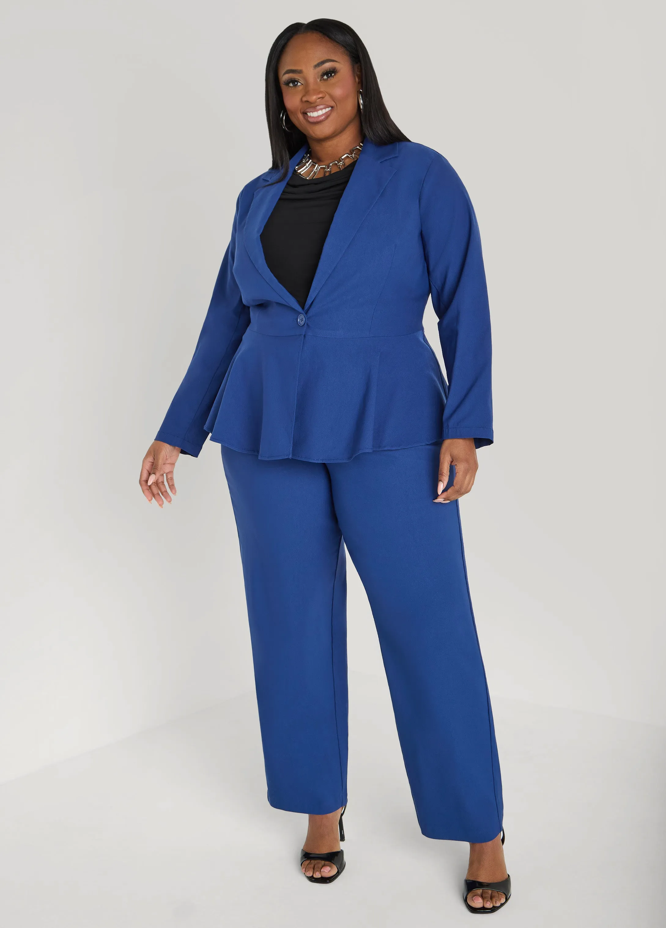 Millennium Mid Rise Trousers sold by Ashley Stewart product image thumbnail 4