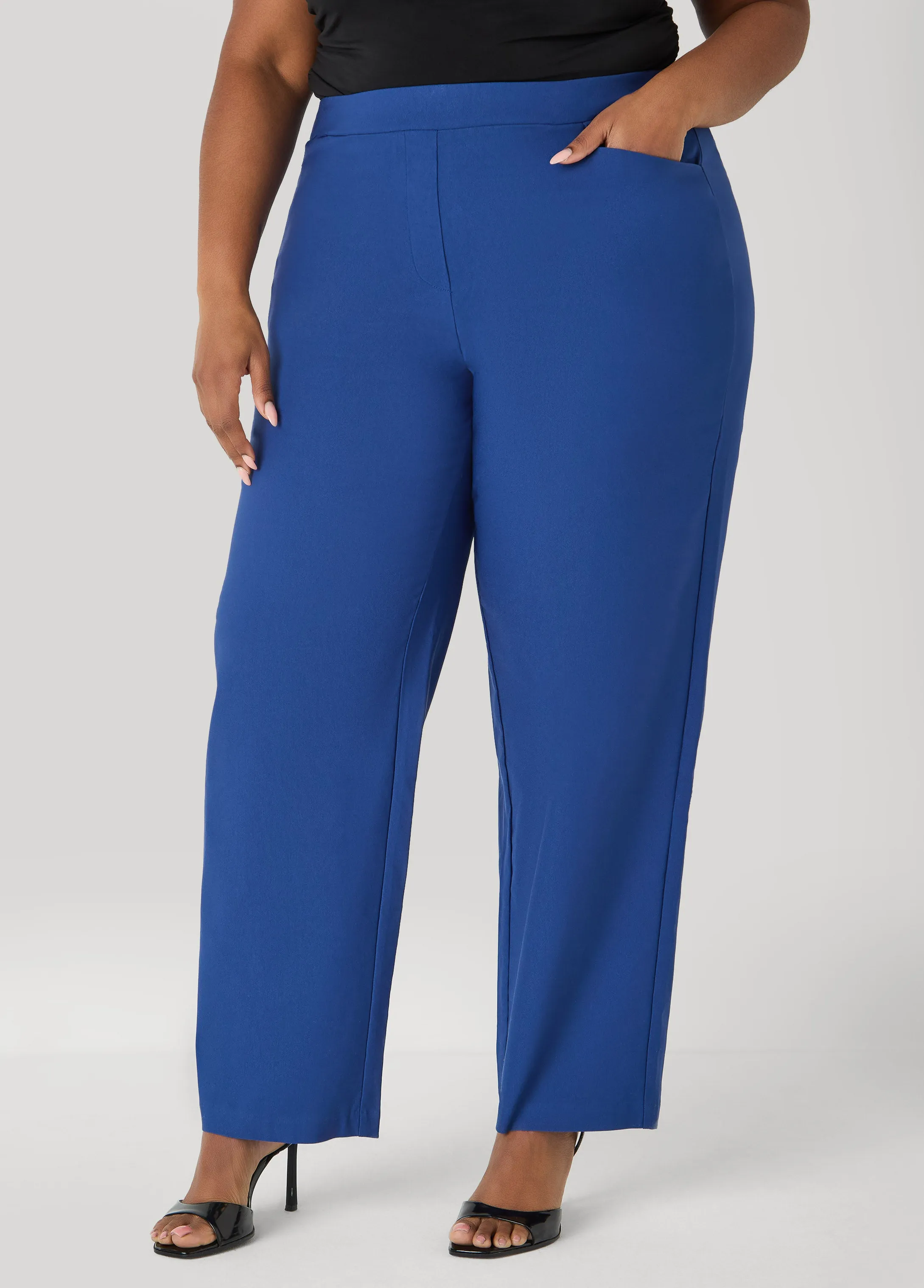 Millennium Mid Rise Trousers sold by Ashley Stewart