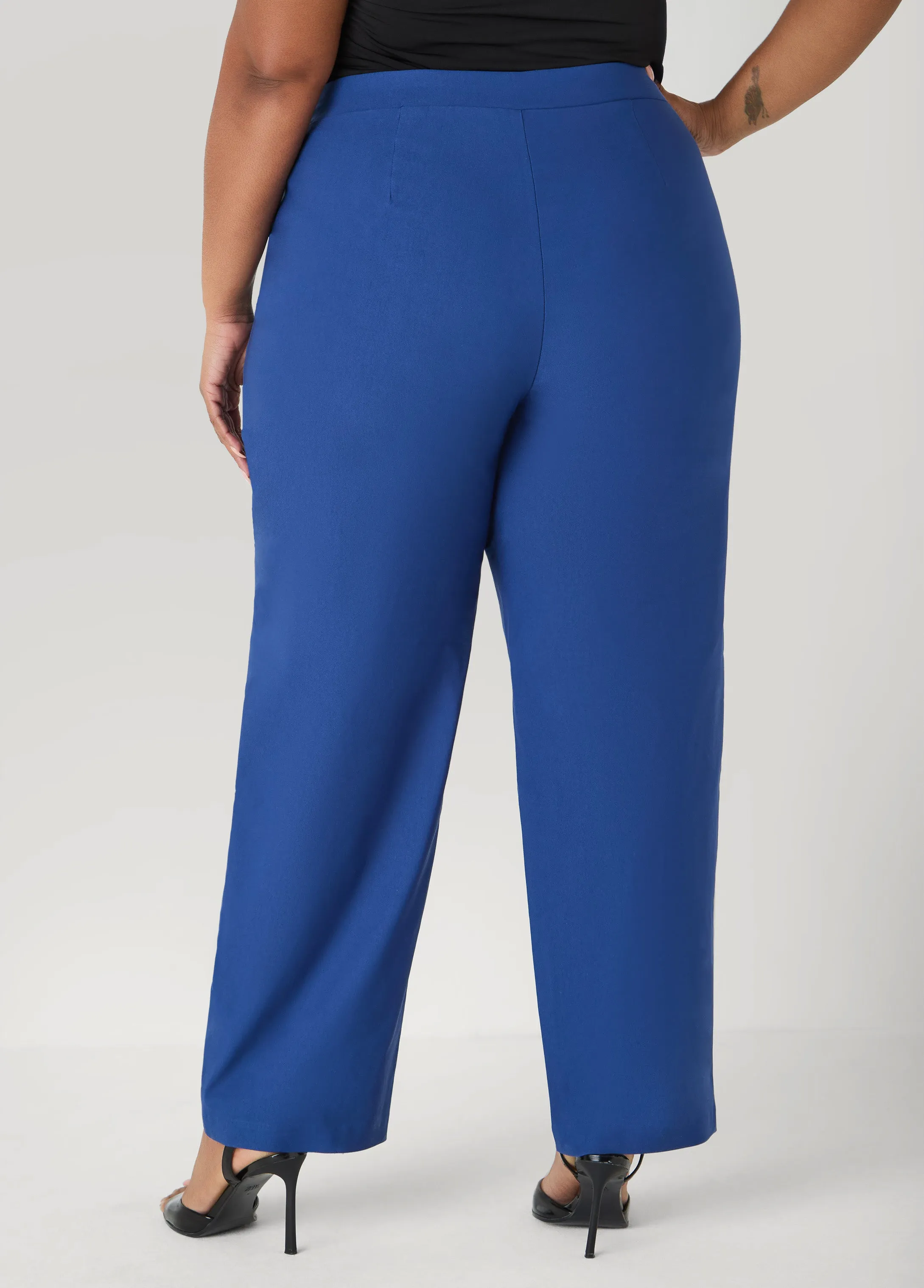 Millennium Mid Rise Trousers sold by Ashley Stewart product image thumbnail 2