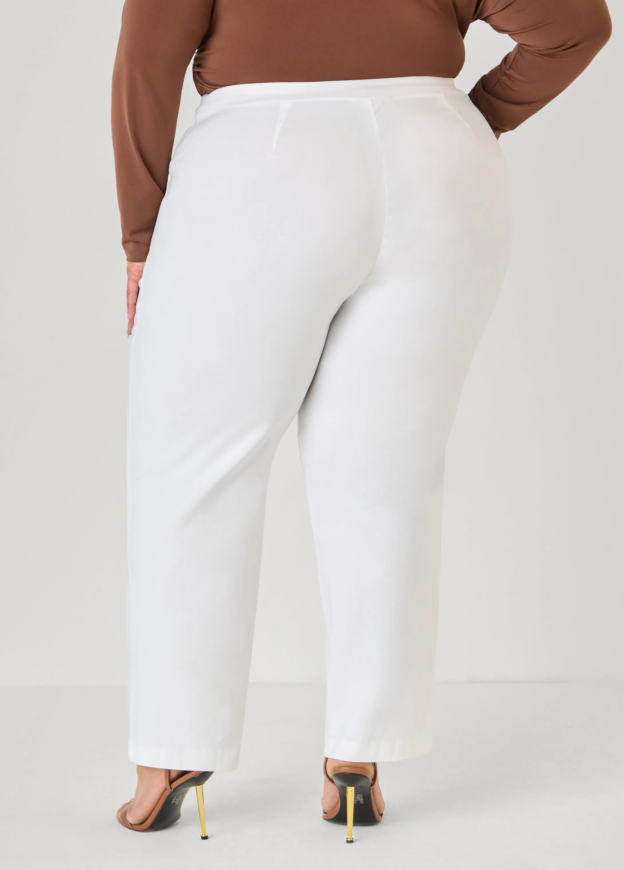 Millennium Straight Leg Trousers sold by Ashley Stewart product image thumbnail 2