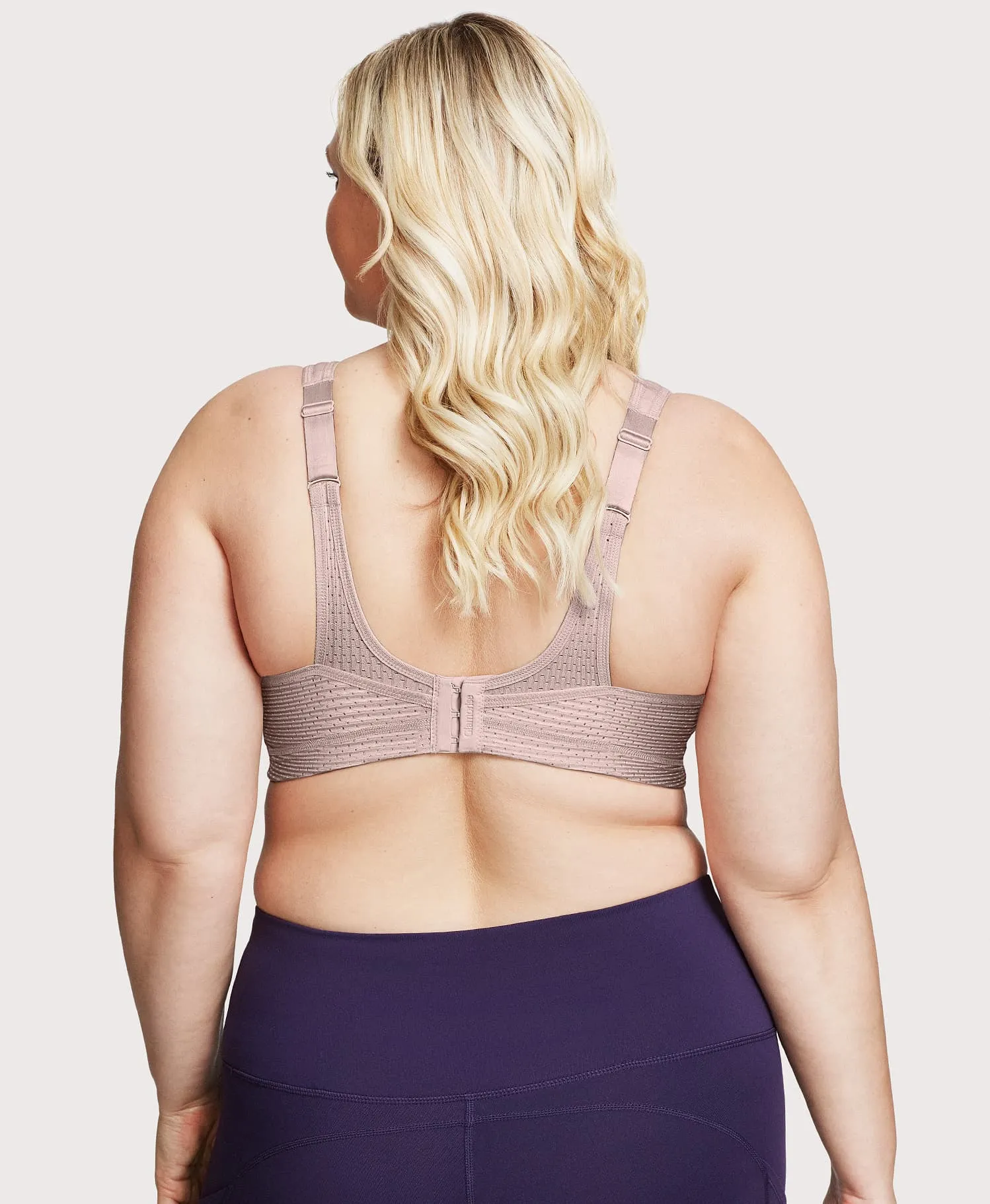 No-Bounce Camisole Elite Sports Bra sold by Ashley Stewart product image thumbnail 2