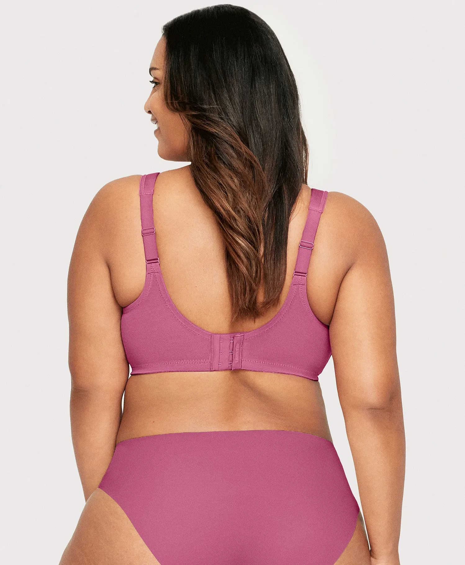 MagicLift Natural Shape Support Bra Red Violet sold by Ashley Stewart product image thumbnail 2