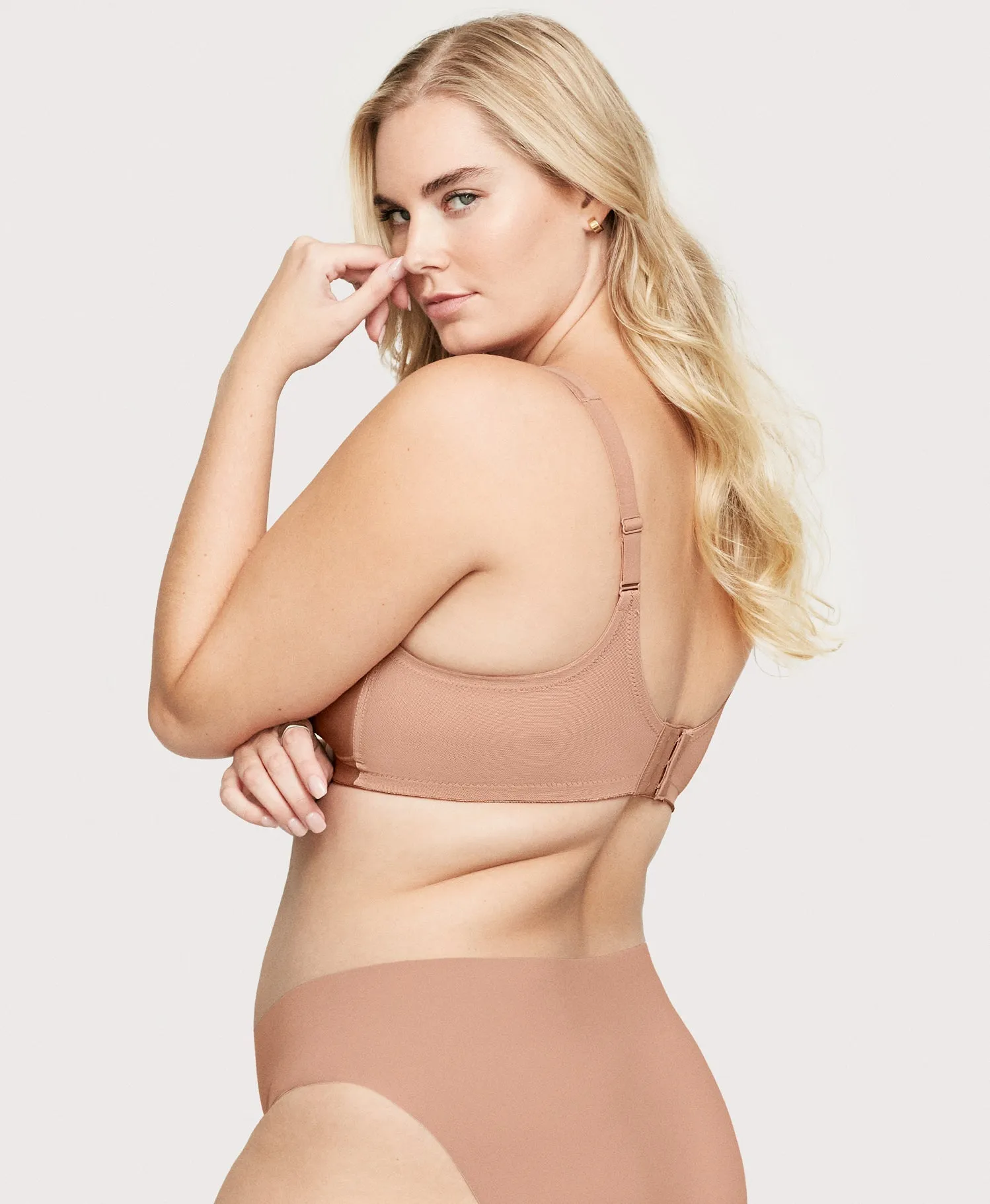 MagicLift Natural Shape Support Bra Cappuccino sold by Ashley Stewart product image thumbnail 3