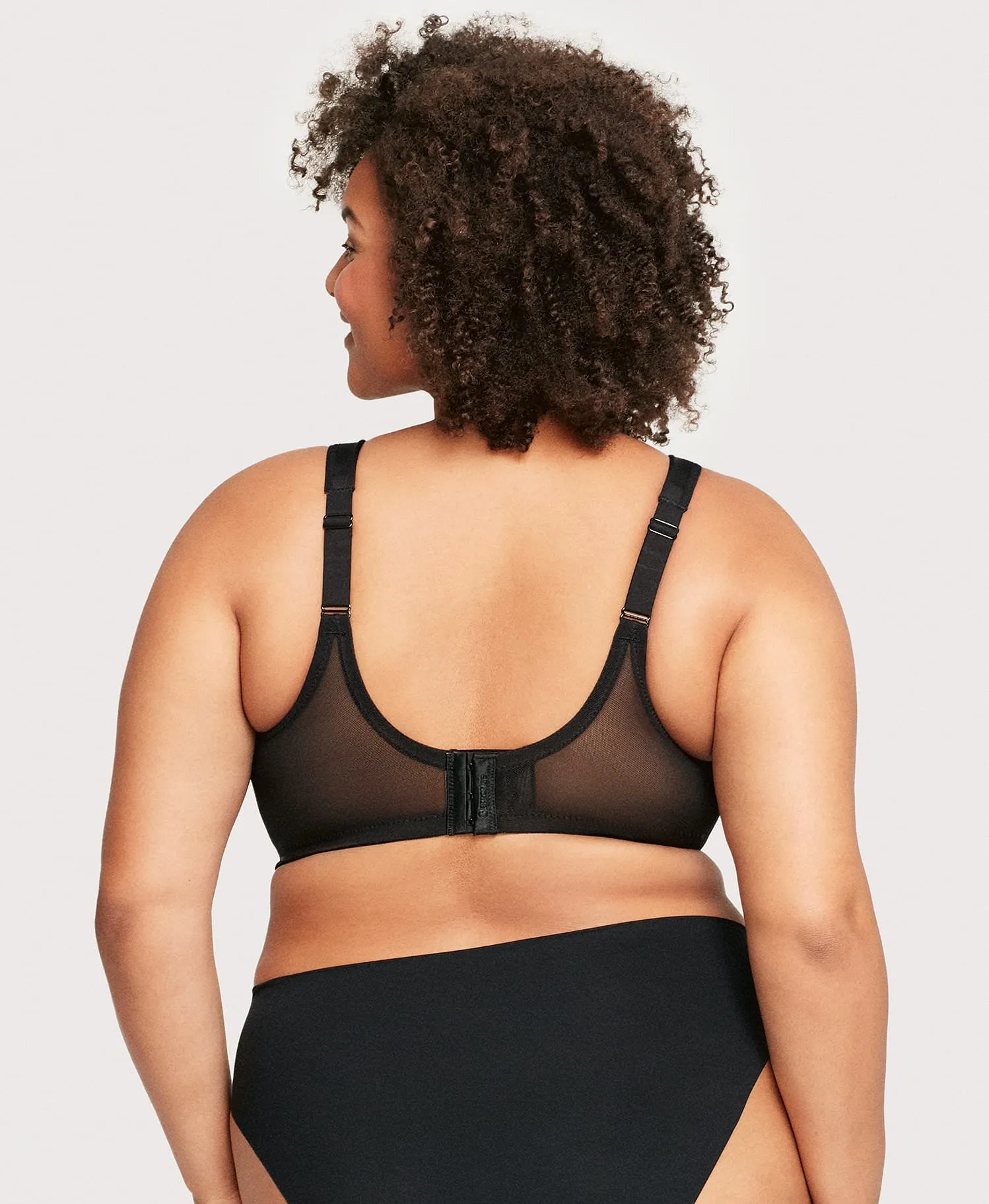 MagicLift Natural Shape Support Bra Black sold by Ashley Stewart product image thumbnail 2