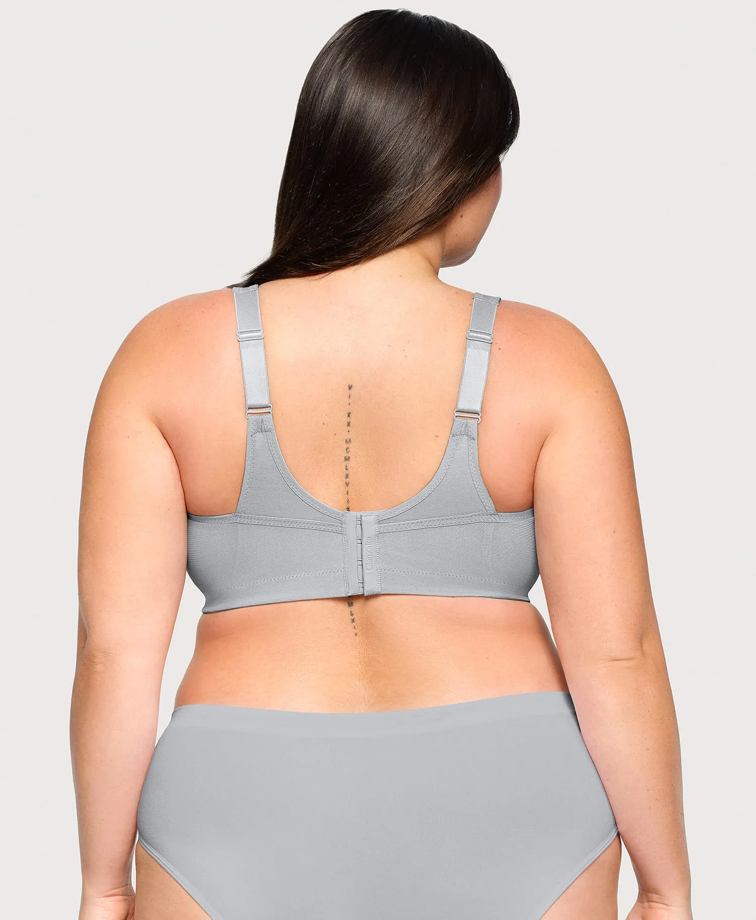 MagicLift Active Support Bra Gray Heather sold by Ashley Stewart product image thumbnail 2