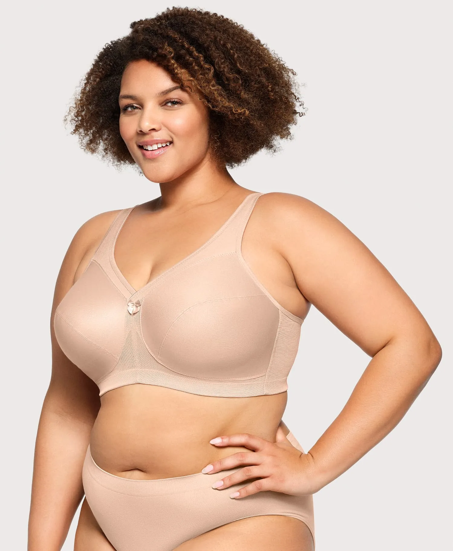 MagicLift Active Support Bra Cafe sold by Ashley Stewart product image thumbnail 4