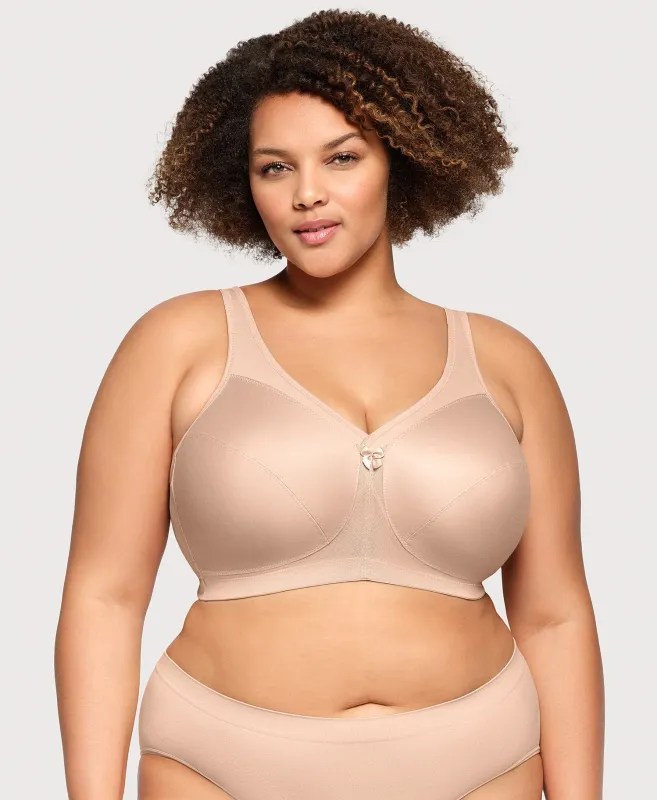 MagicLift Active Support Bra Cafe sold by Ashley Stewart