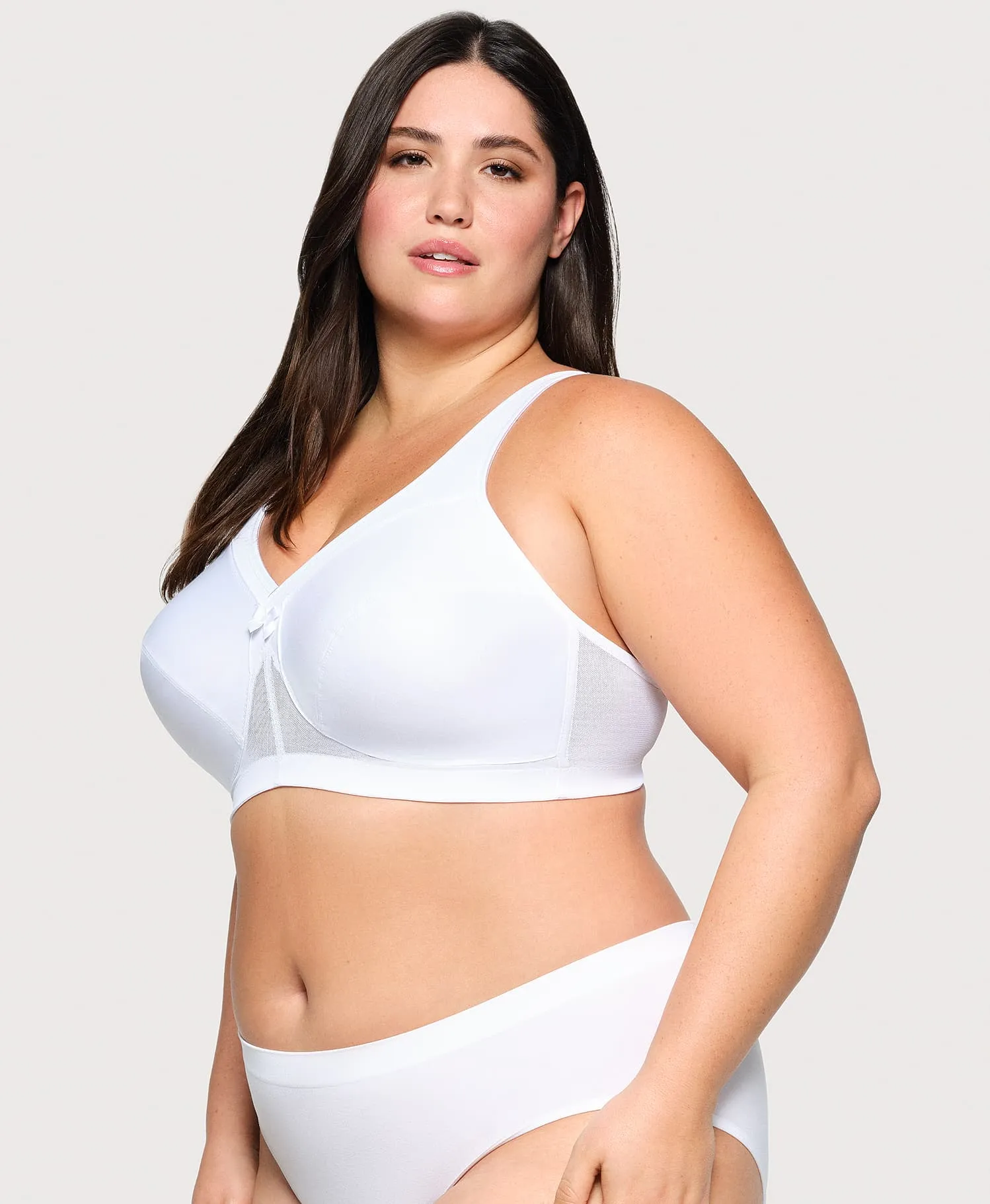 MagicLift Active Support Bra White sold by Ashley Stewart product image thumbnail 4
