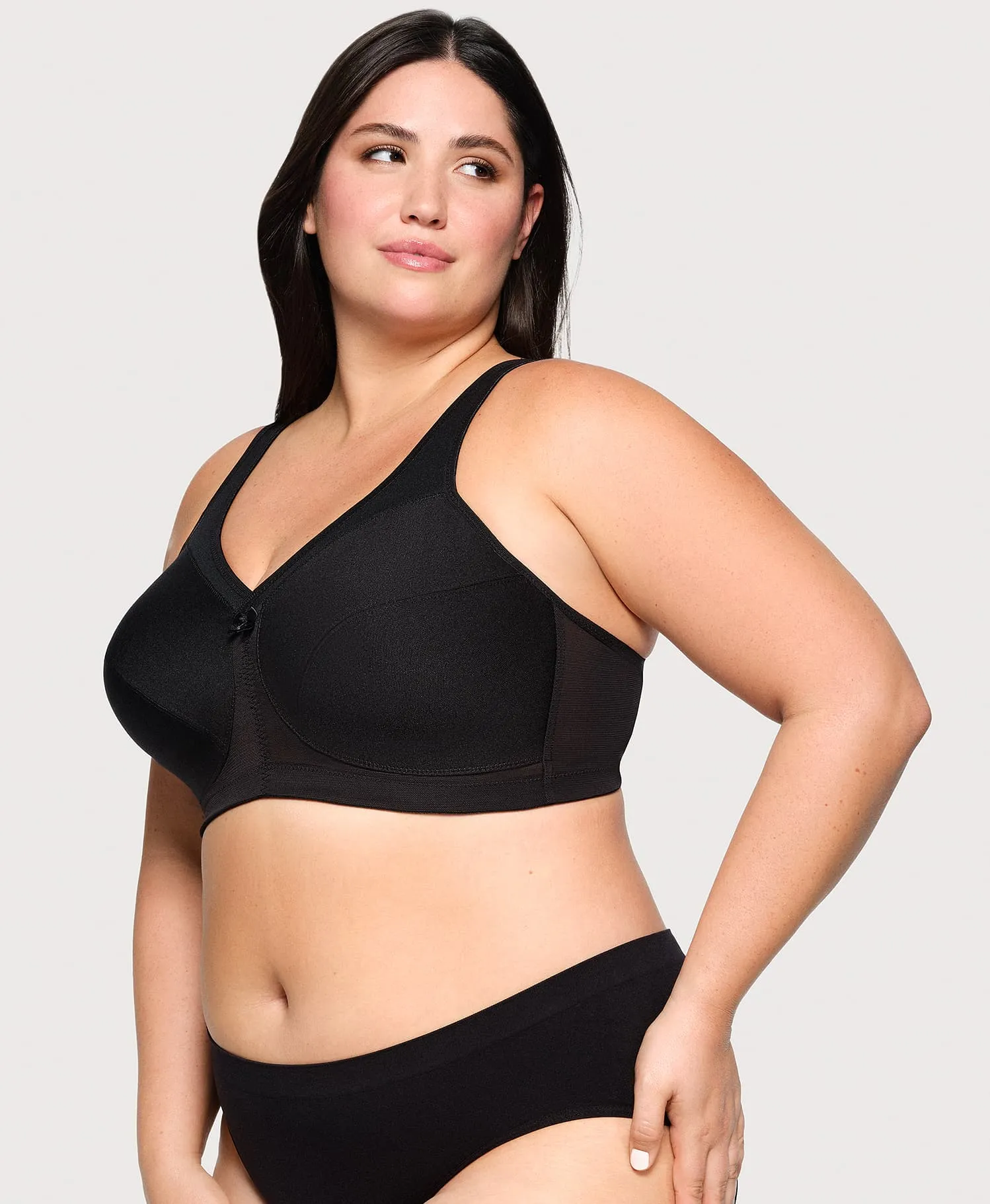 MagicLift Active Support Bra Black sold by Ashley Stewart product image thumbnail 4
