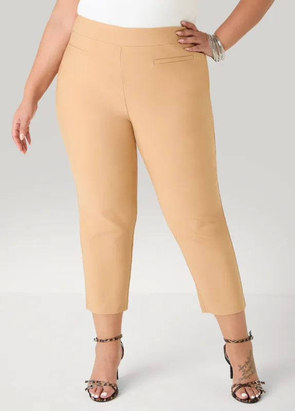 Millennium Pull On Capris sold by Ashley Stewart