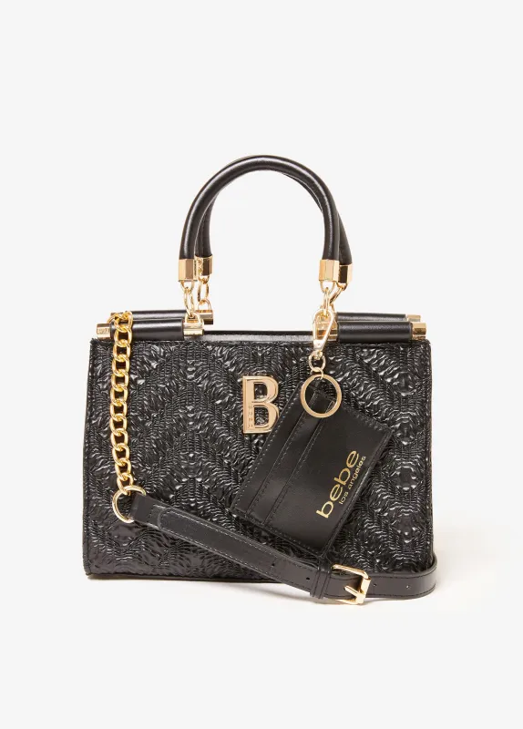 Bebe Nola Satchel sold by Ashley Stewart