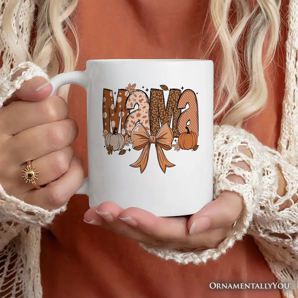 Pumpkin Mama Ceramic Mug sold by Ashley Stewart product image thumbnail 3