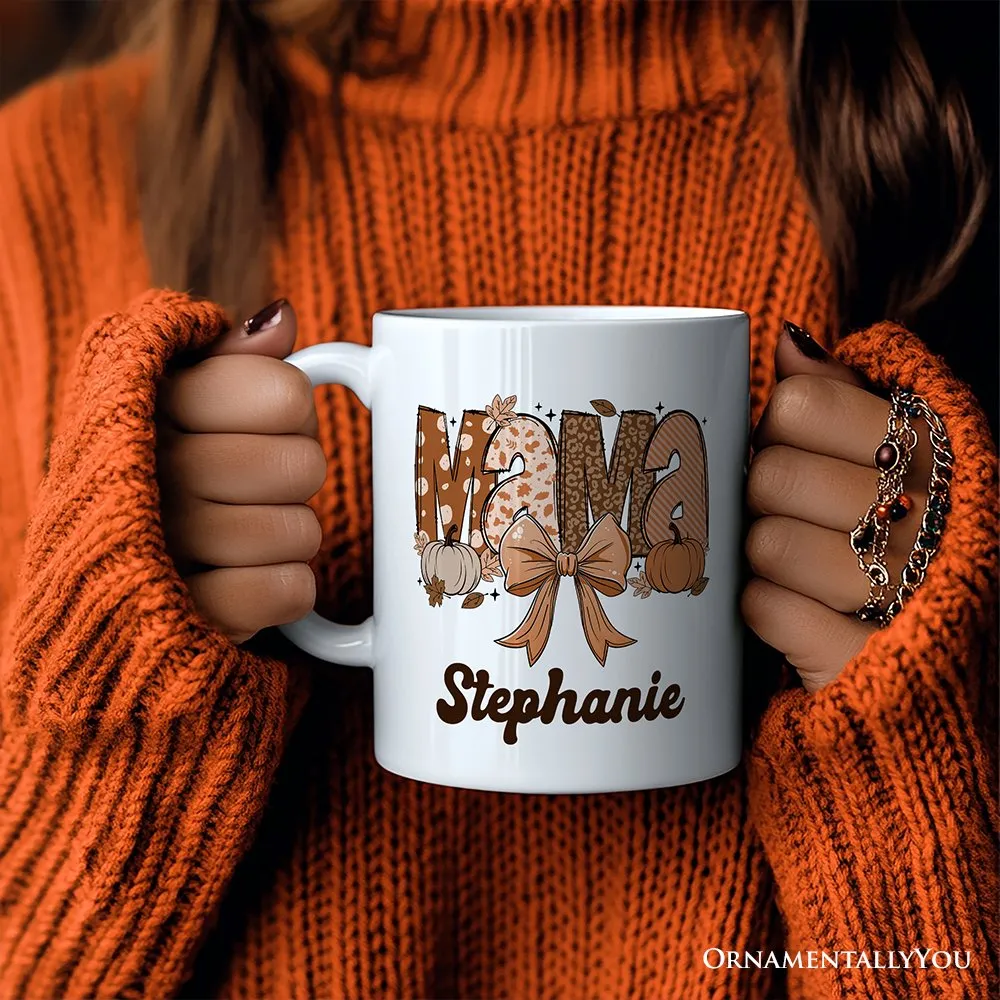 Pumpkin Mama Ceramic Mug sold by Ashley Stewart product image thumbnail 4