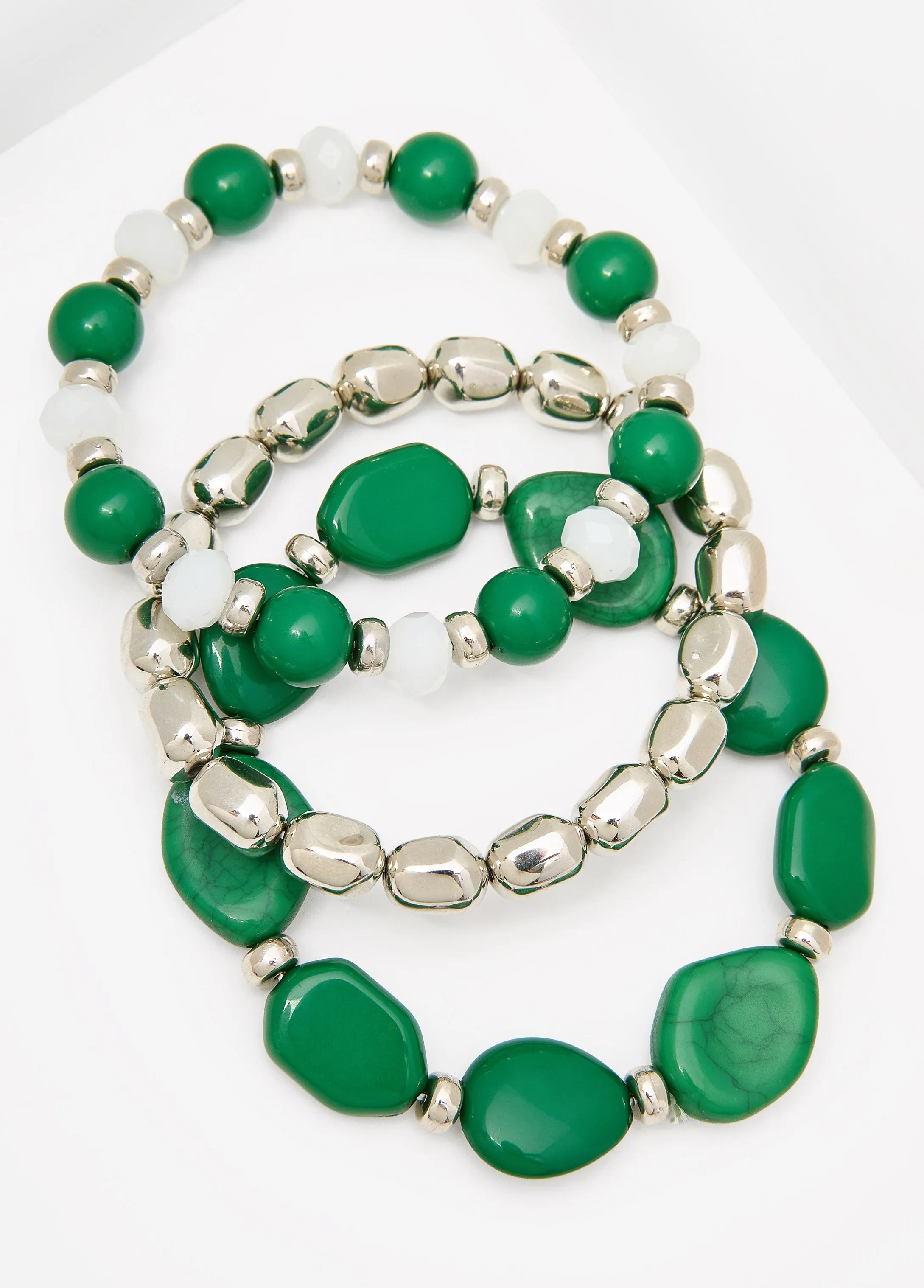 3Pc Stone Bracelet Set sold by Ashley Stewart product image thumbnail 2