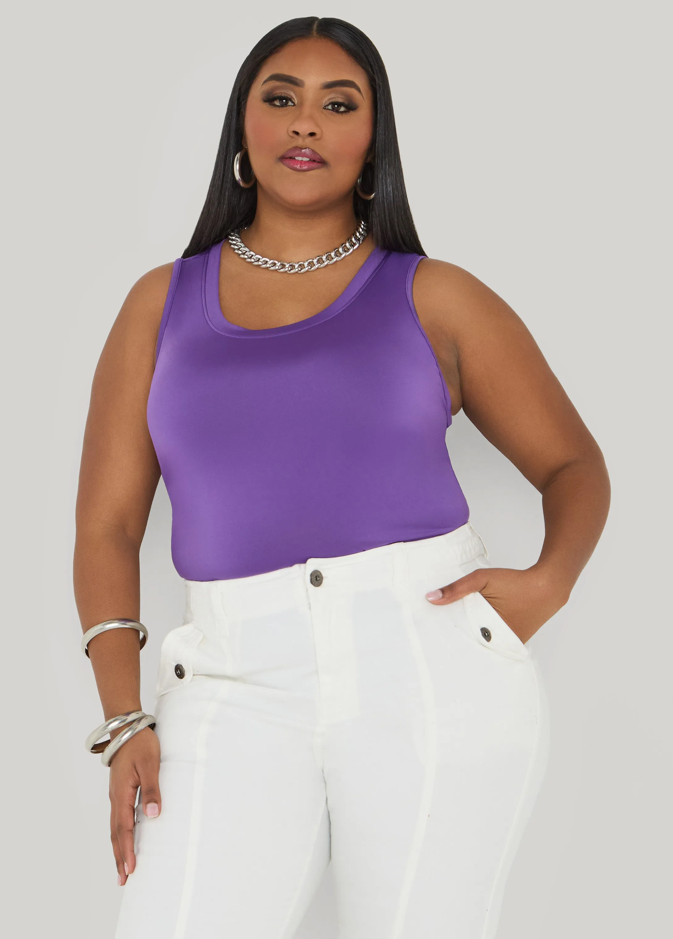 The Basic Cami sold by Ashley Stewart