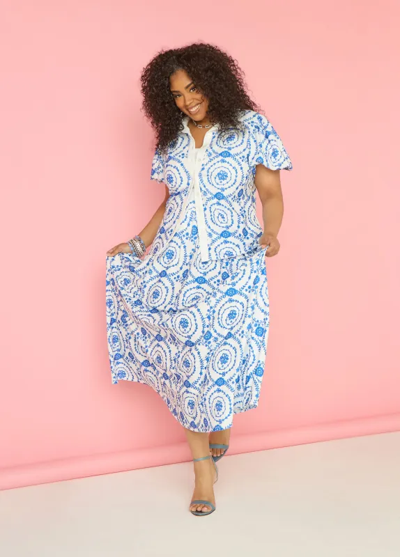 Floral Print Maxi Skirt made by Ashley Stewart