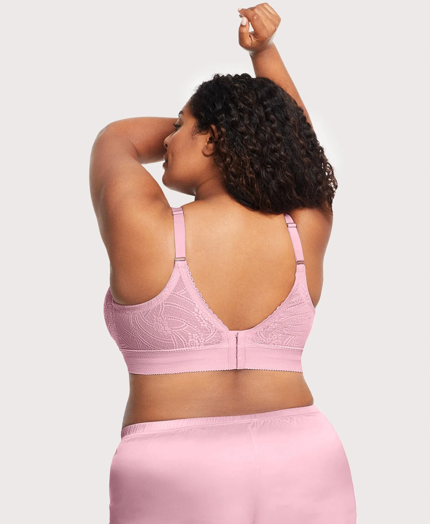 Bramour Gramercy Triangle Lace Bralette sold by Ashley Stewart product image thumbnail 2