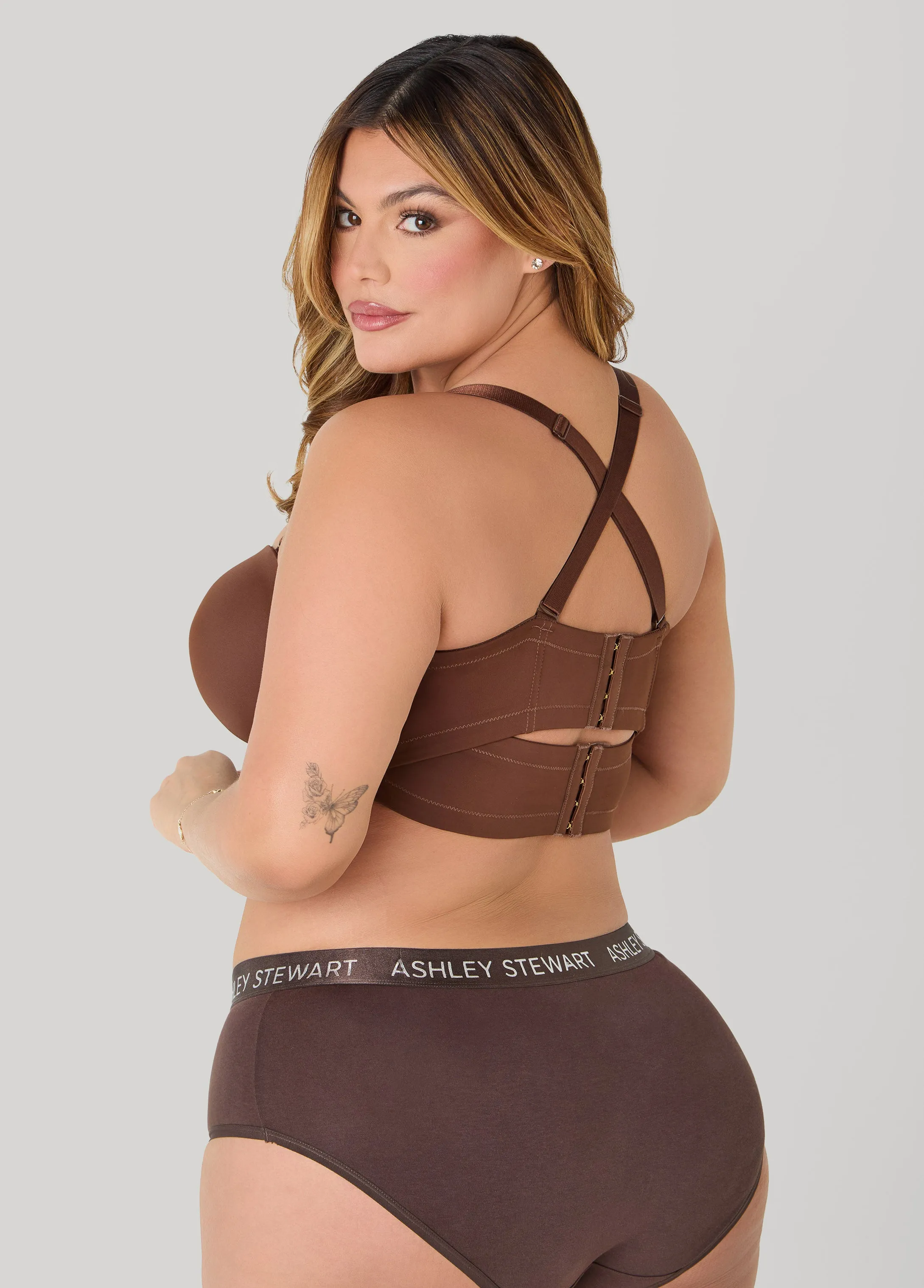 6 Way Convertible Butterfly Bra sold by Ashley Stewart product image thumbnail 2