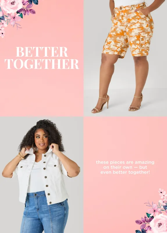 City Statement Pair made by Ashley Stewart