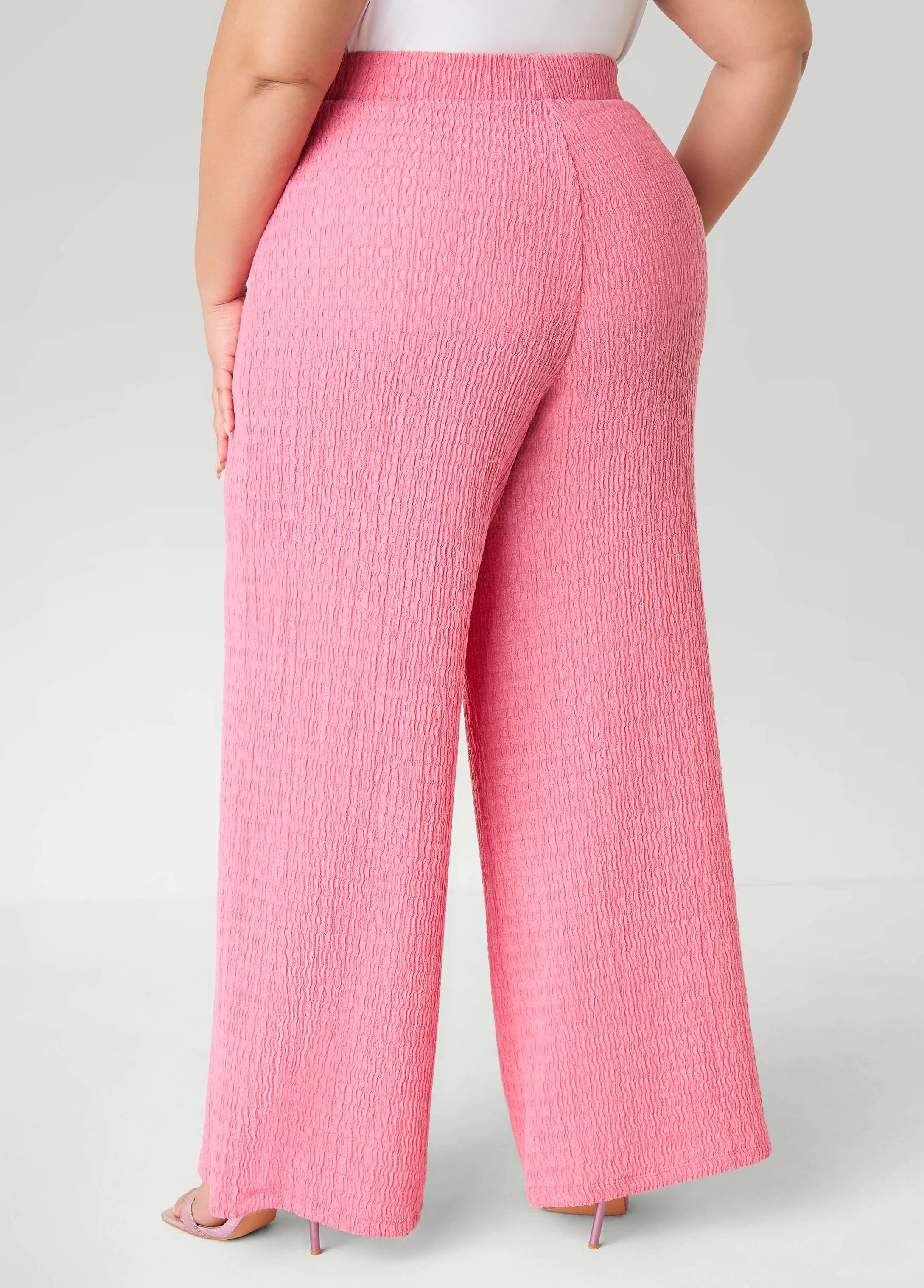 Textured Pull On Pants sold by Ashley Stewart product image thumbnail 5