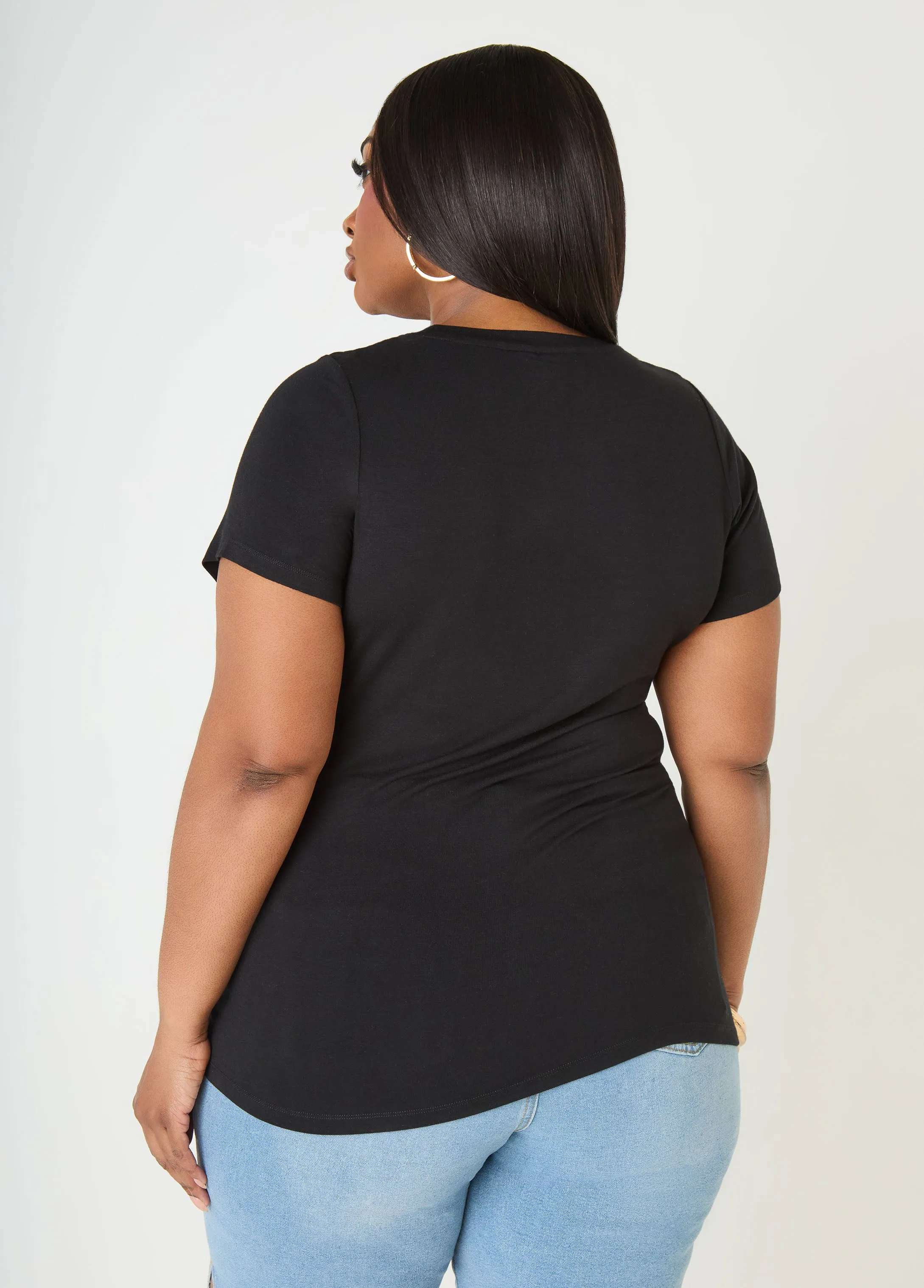 Beautiful Intelligent Graphic Tee sold by Ashley Stewart product image thumbnail 2