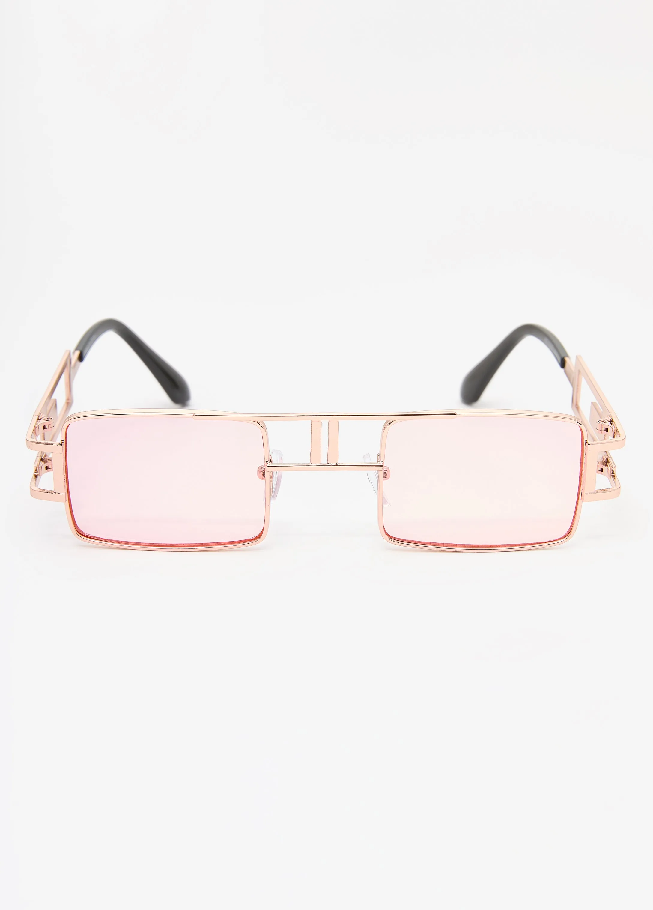 Tinted Rectangle Frame Sunglasses sold by Ashley Stewart product image thumbnail 2