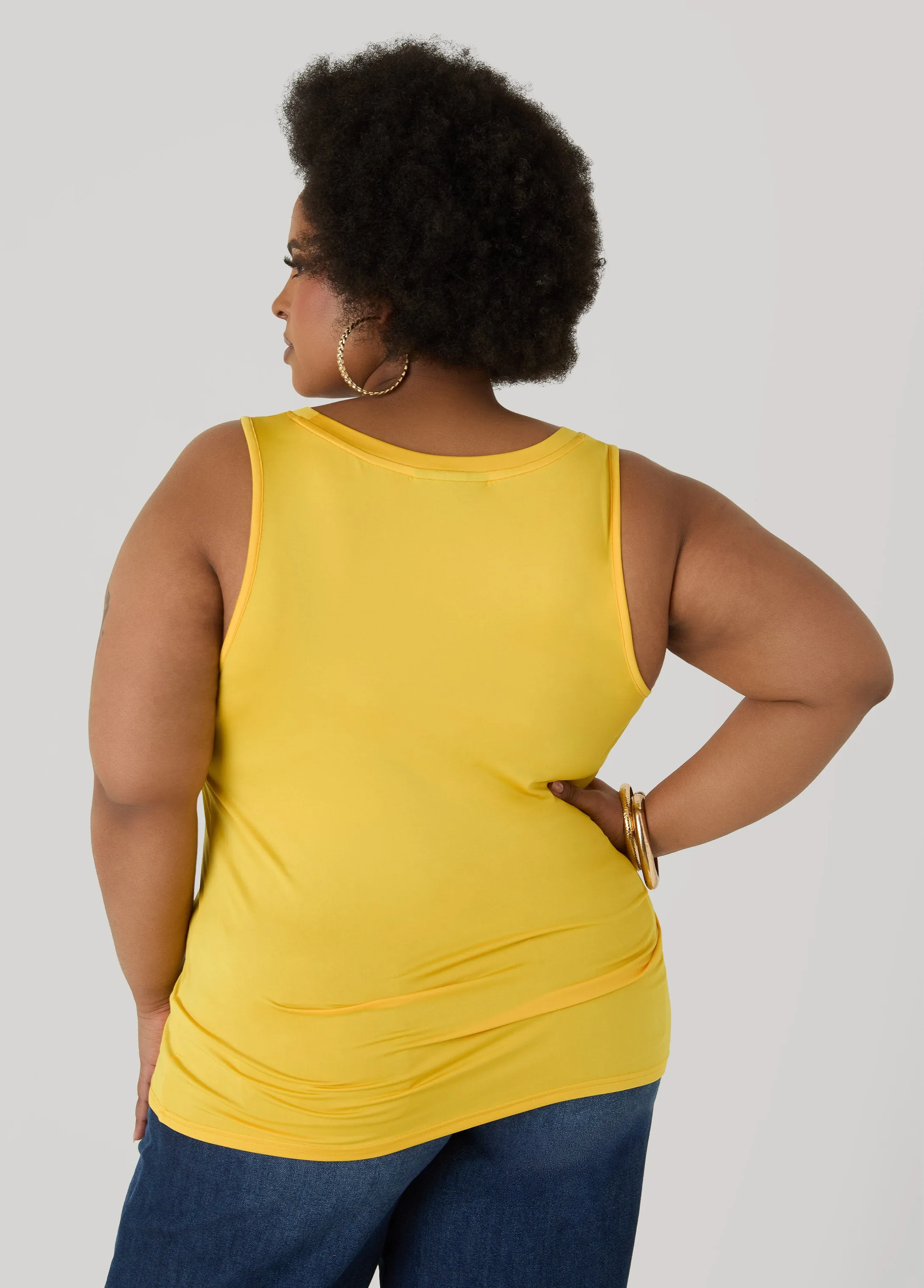 Basic Knit Cami sold by Ashley Stewart product image thumbnail 2