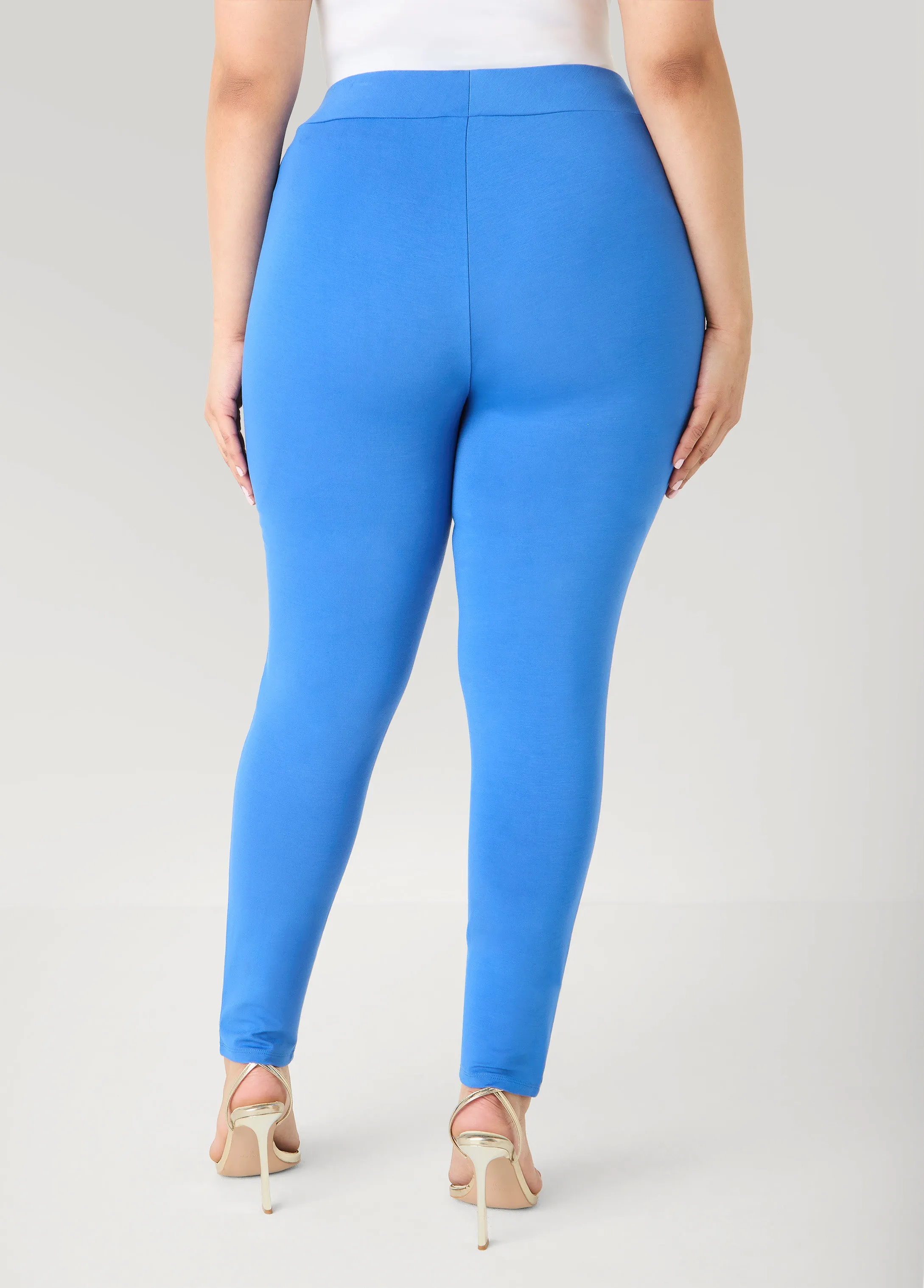 Seamed Ponte Leggings sold by Ashley Stewart product image thumbnail 2