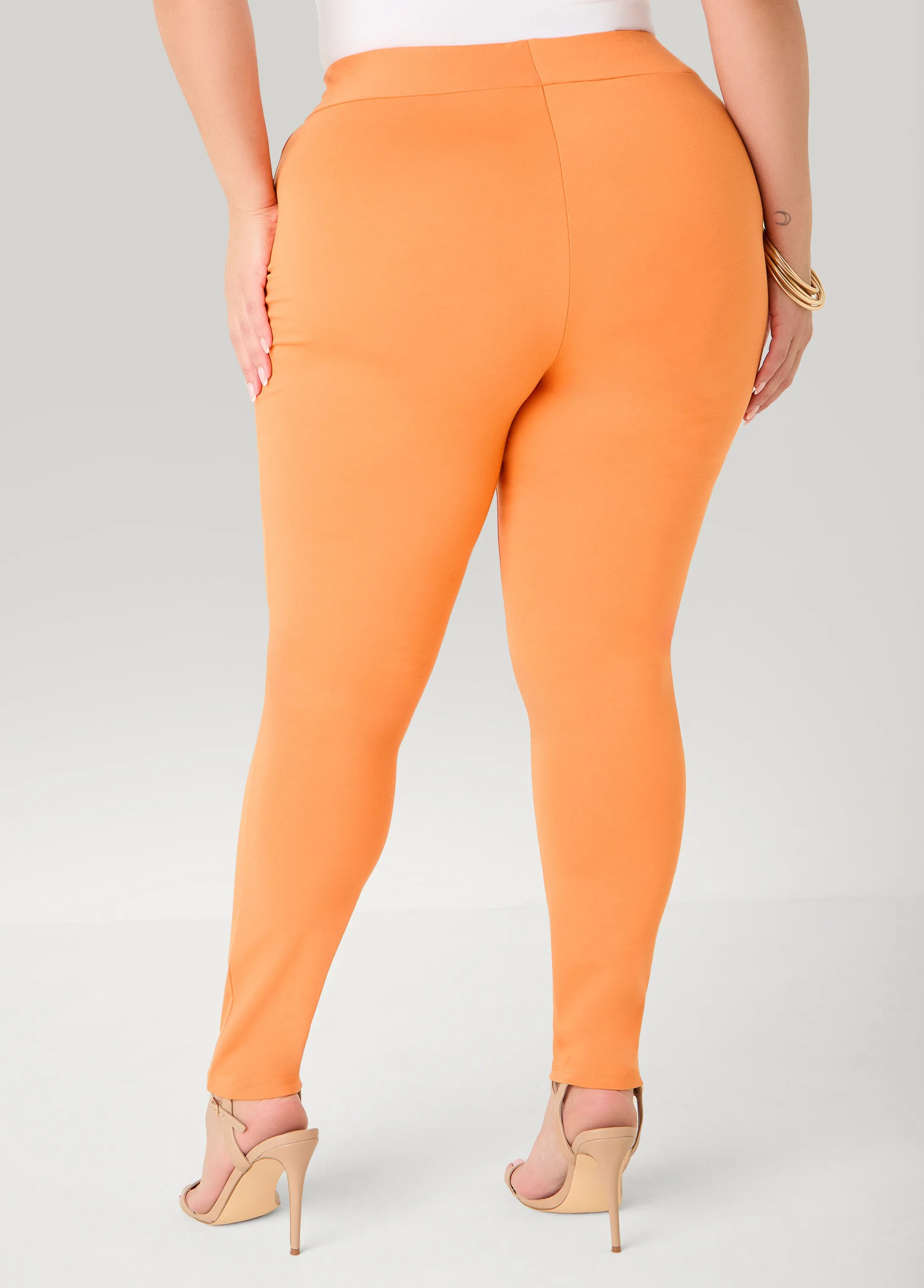 Seamed Ponte Leggings sold by Ashley Stewart product image thumbnail 5