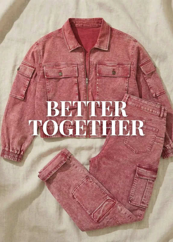 Denim Meets Duty made by Ashley Stewart