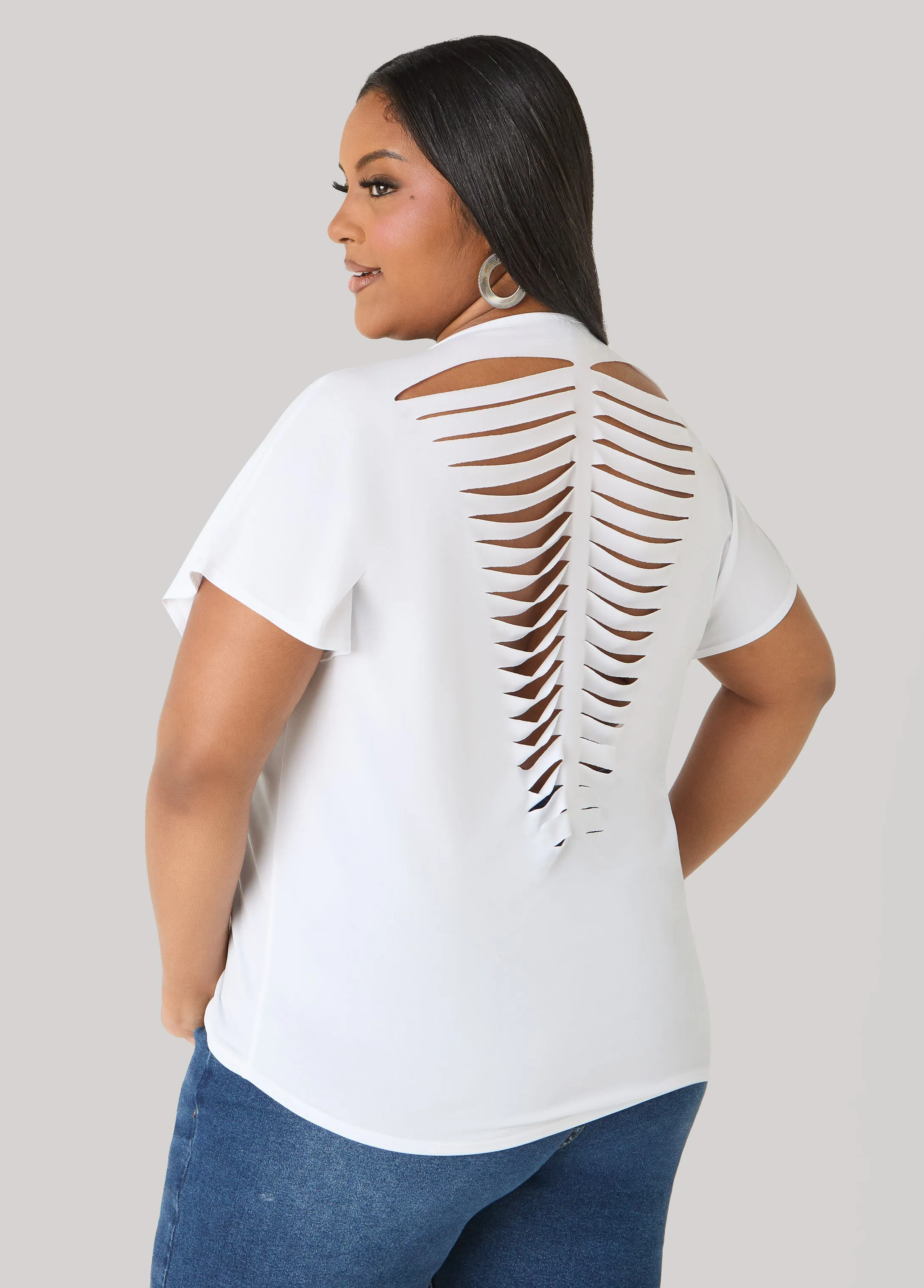 Laser Cut Top sold by Ashley Stewart product image thumbnail 2
