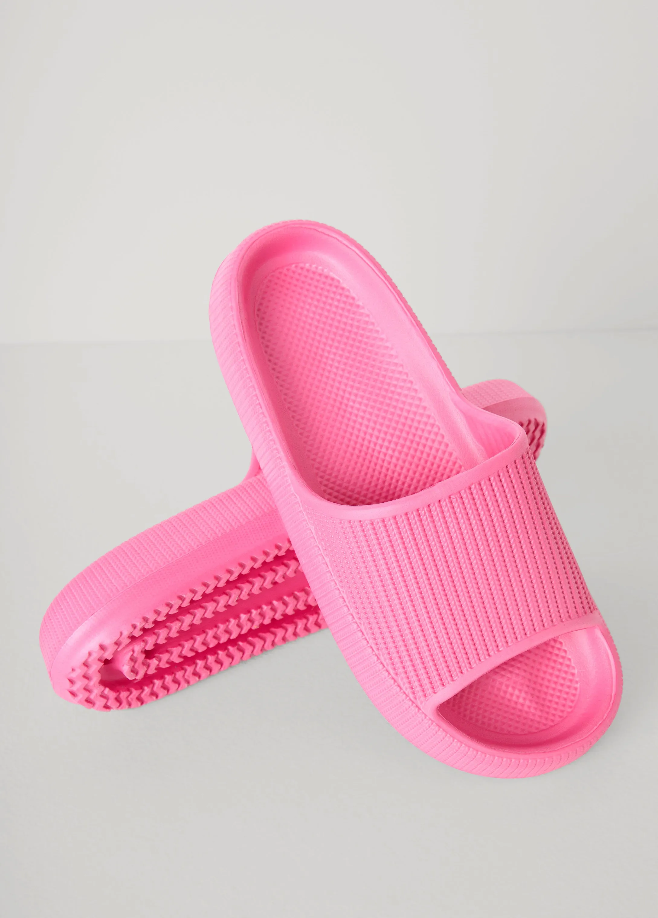 Ribbed Slide Sandals sold by Ashley Stewart product image thumbnail 2