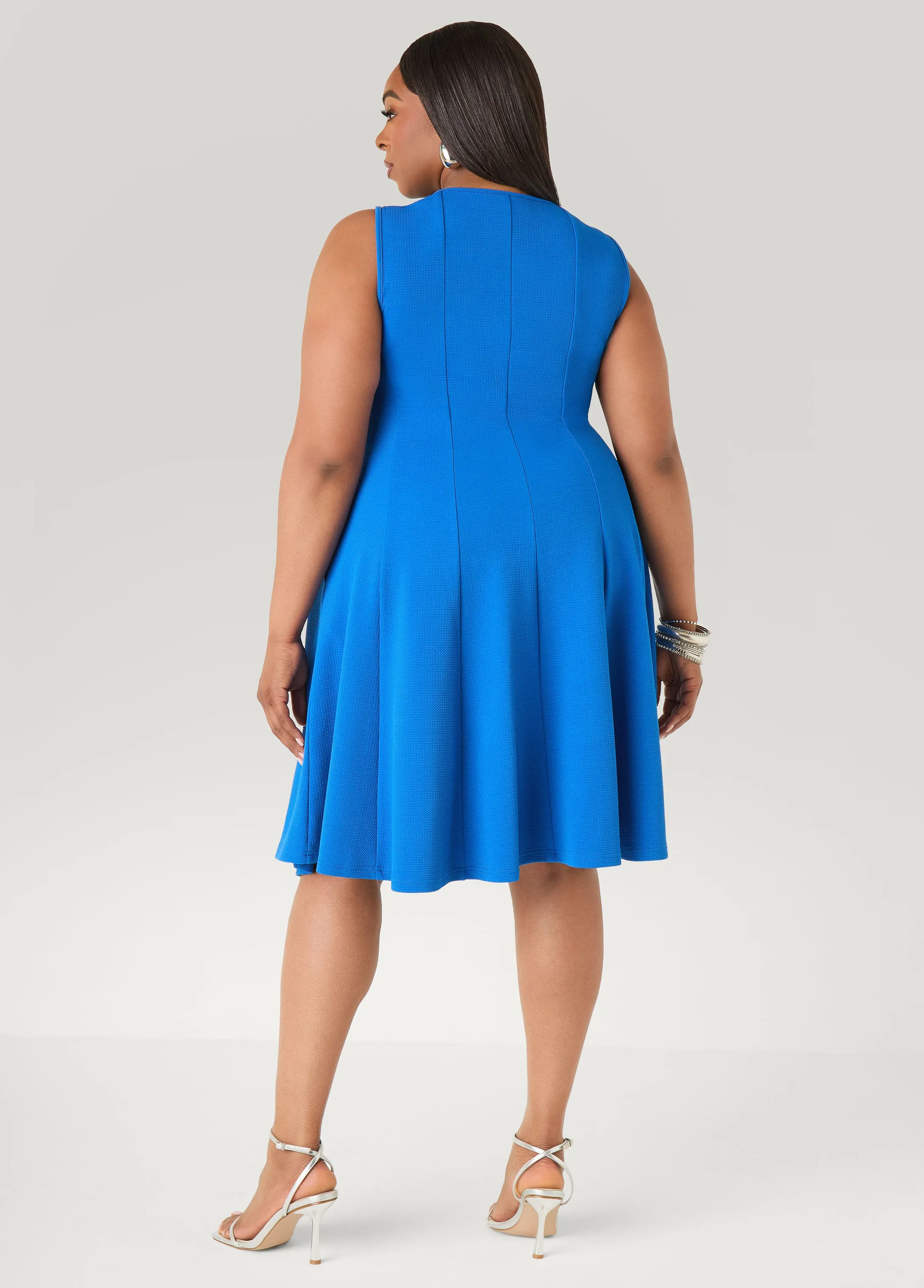 Embellished A Line Dress sold by Ashley Stewart product image thumbnail 2