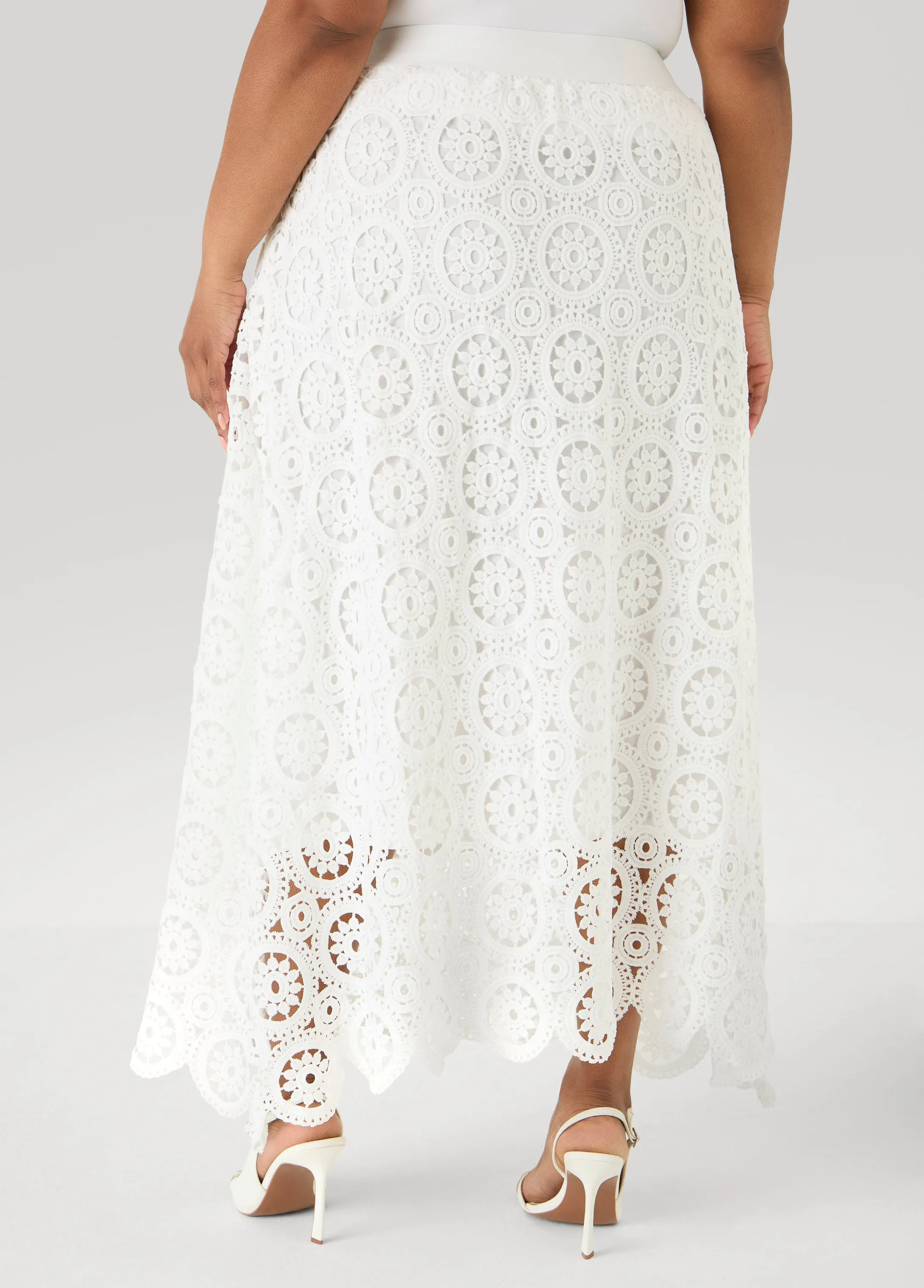 Crochet Maxi Skirt sold by Ashley Stewart product image thumbnail 2