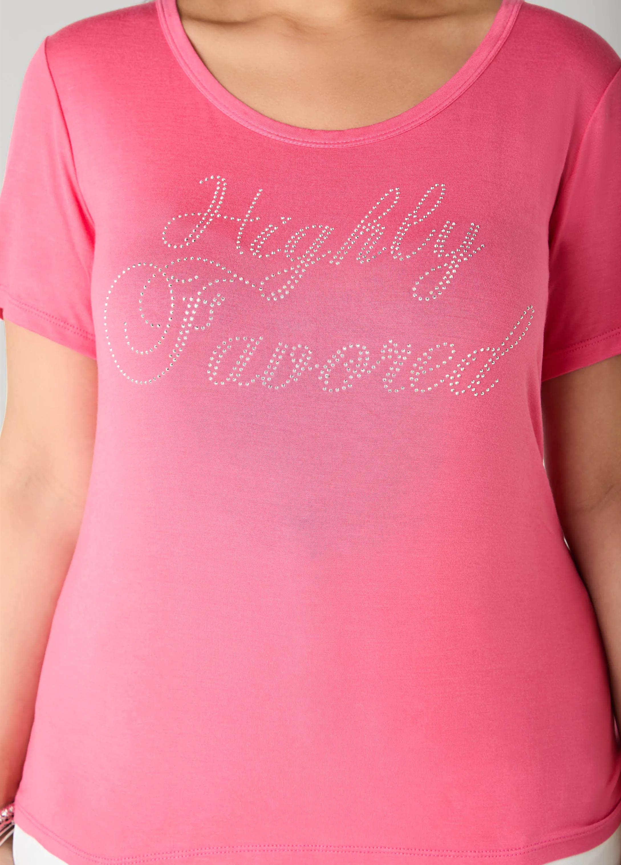 Highly Favored Crystal Tee sold by Ashley Stewart product image thumbnail 4