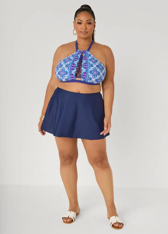 Layered Swim Skirt made by Ashley Stewart