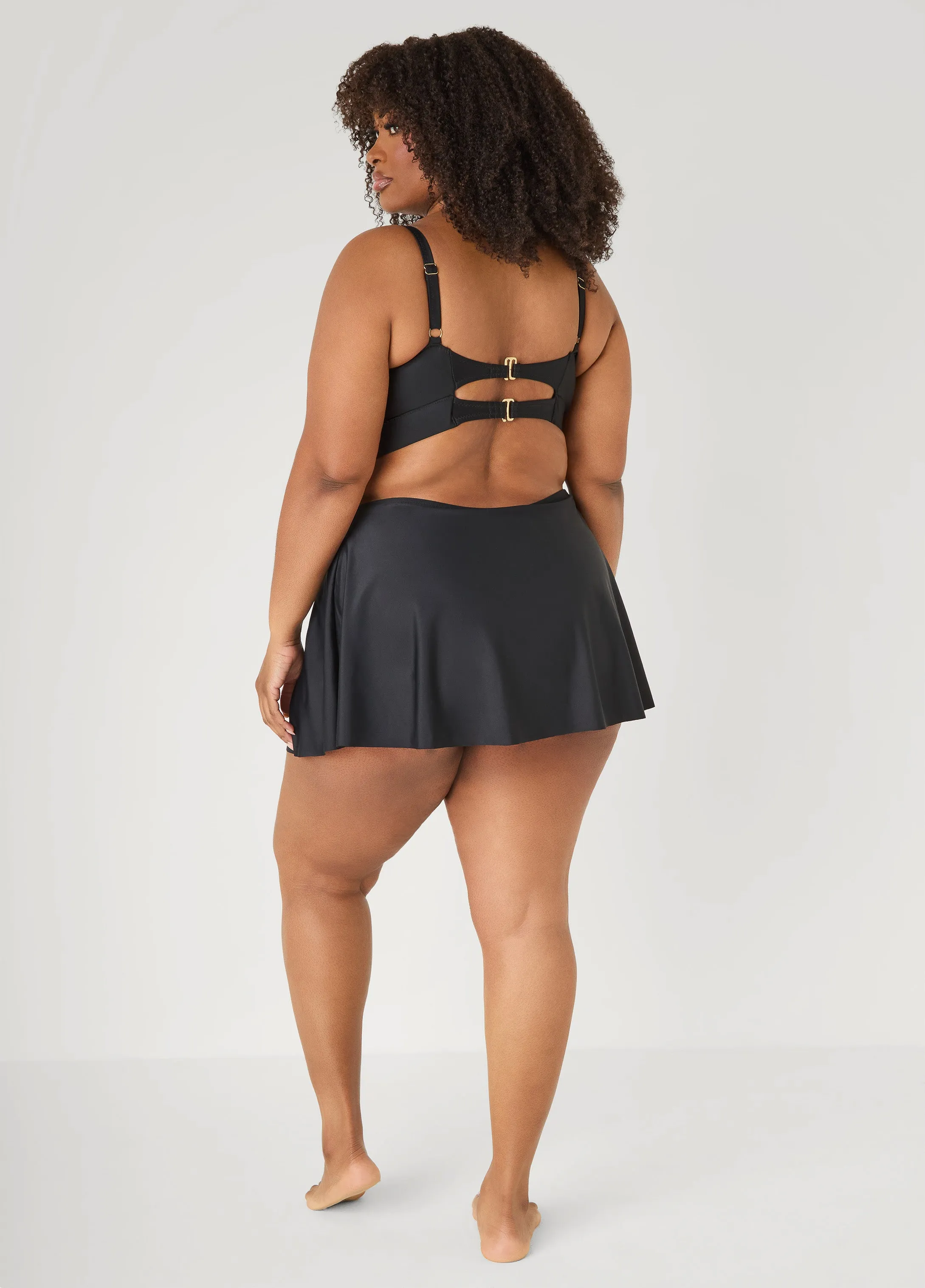 High Waist Swim Skirt sold by Ashley Stewart product image thumbnail 2
