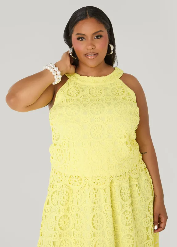 Crocheted Top made by Ashley Stewart