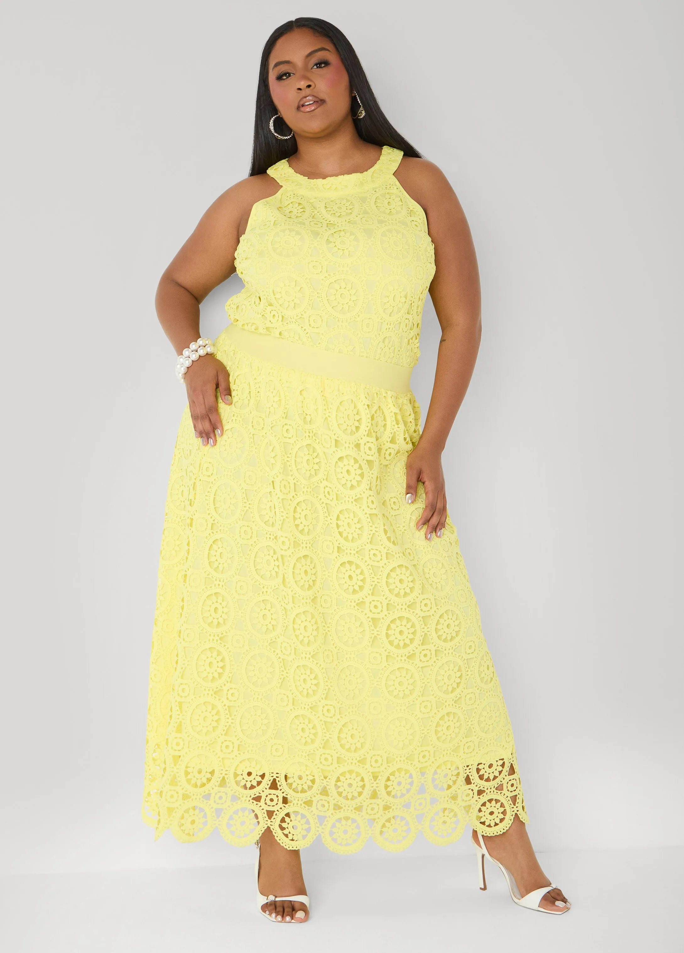 Crocheted Top sold by Ashley Stewart product image thumbnail 4