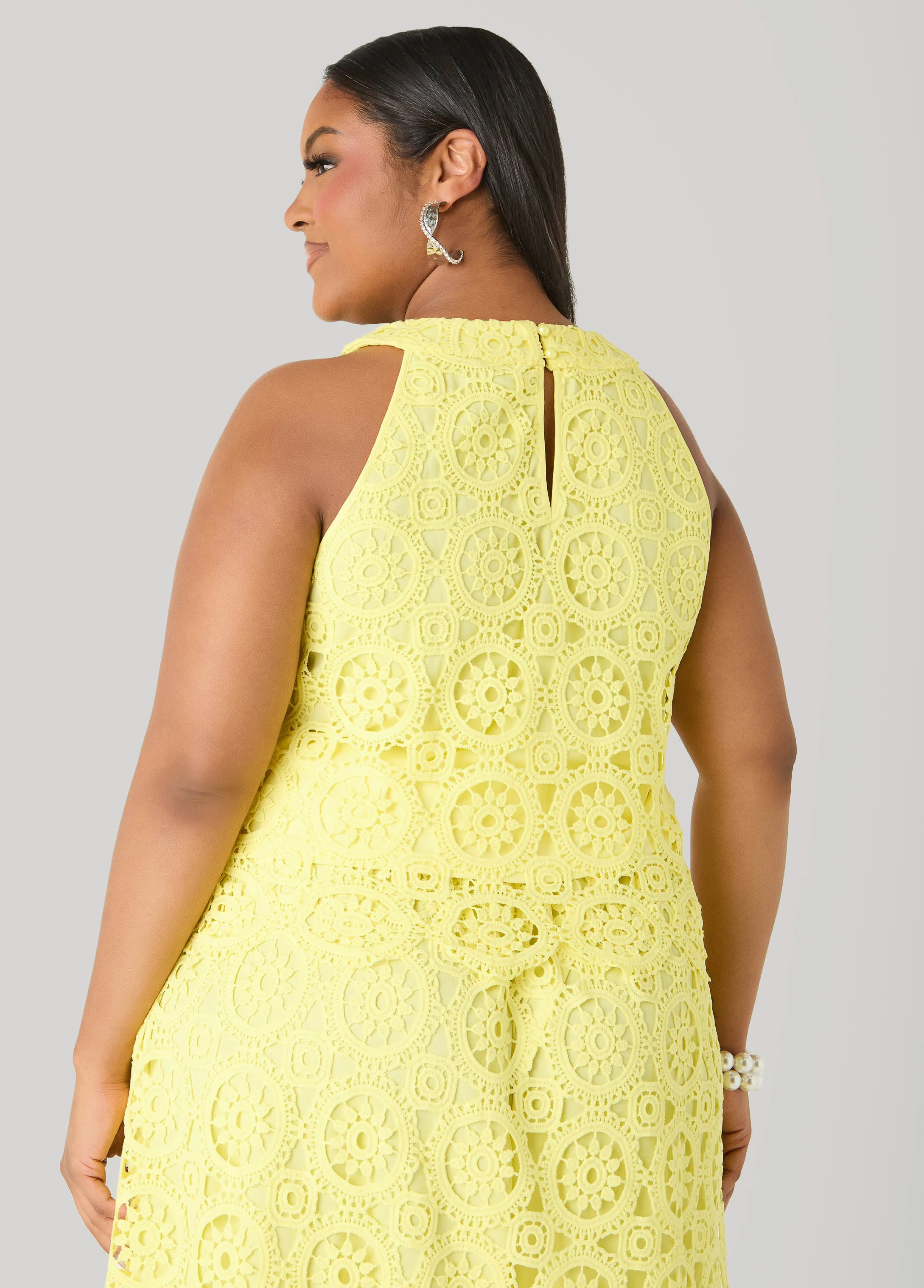 Crocheted Top sold by Ashley Stewart product image thumbnail 2