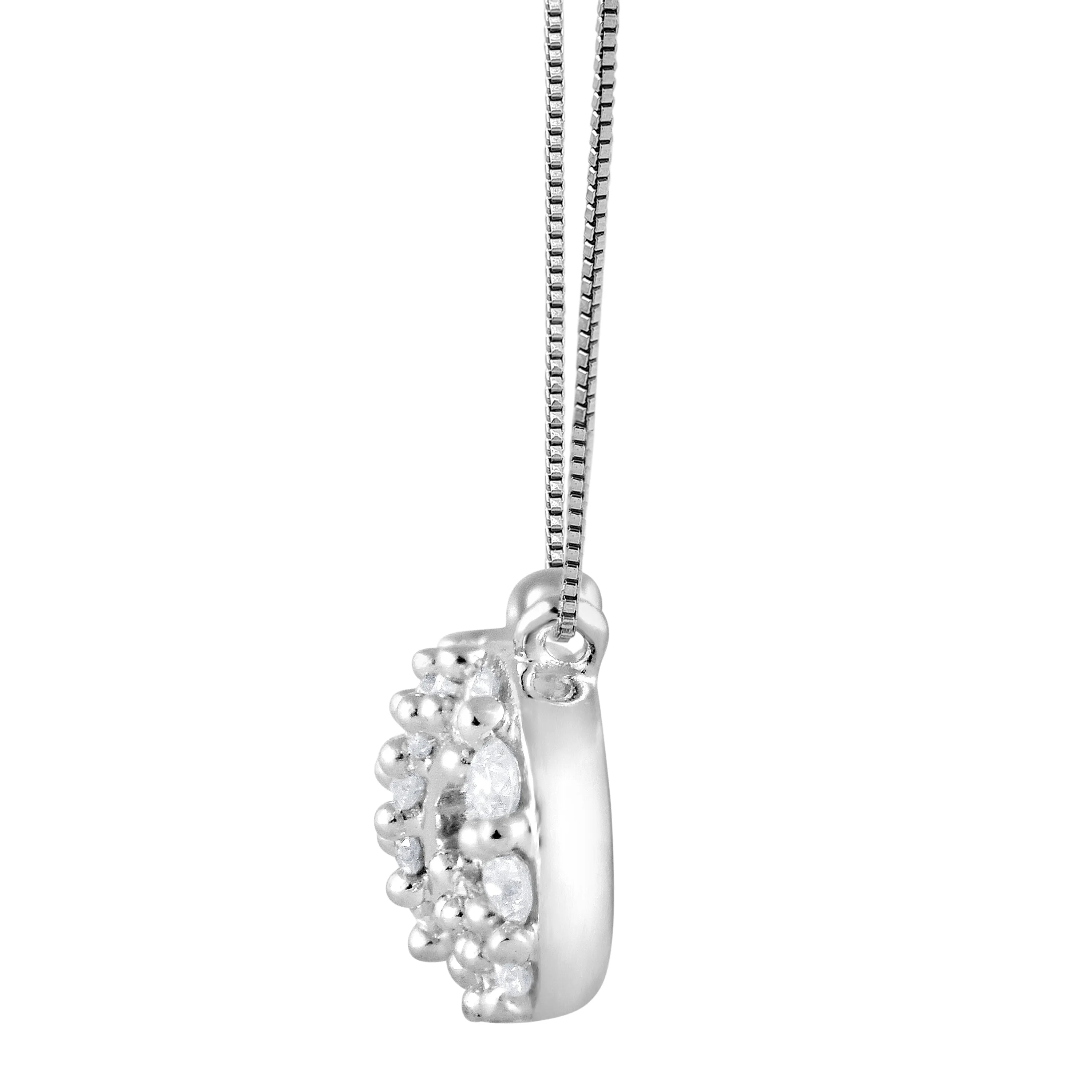 Lab Grown Diamond Infinity Pendant Necklace sold by Ashley Stewart product image thumbnail 2