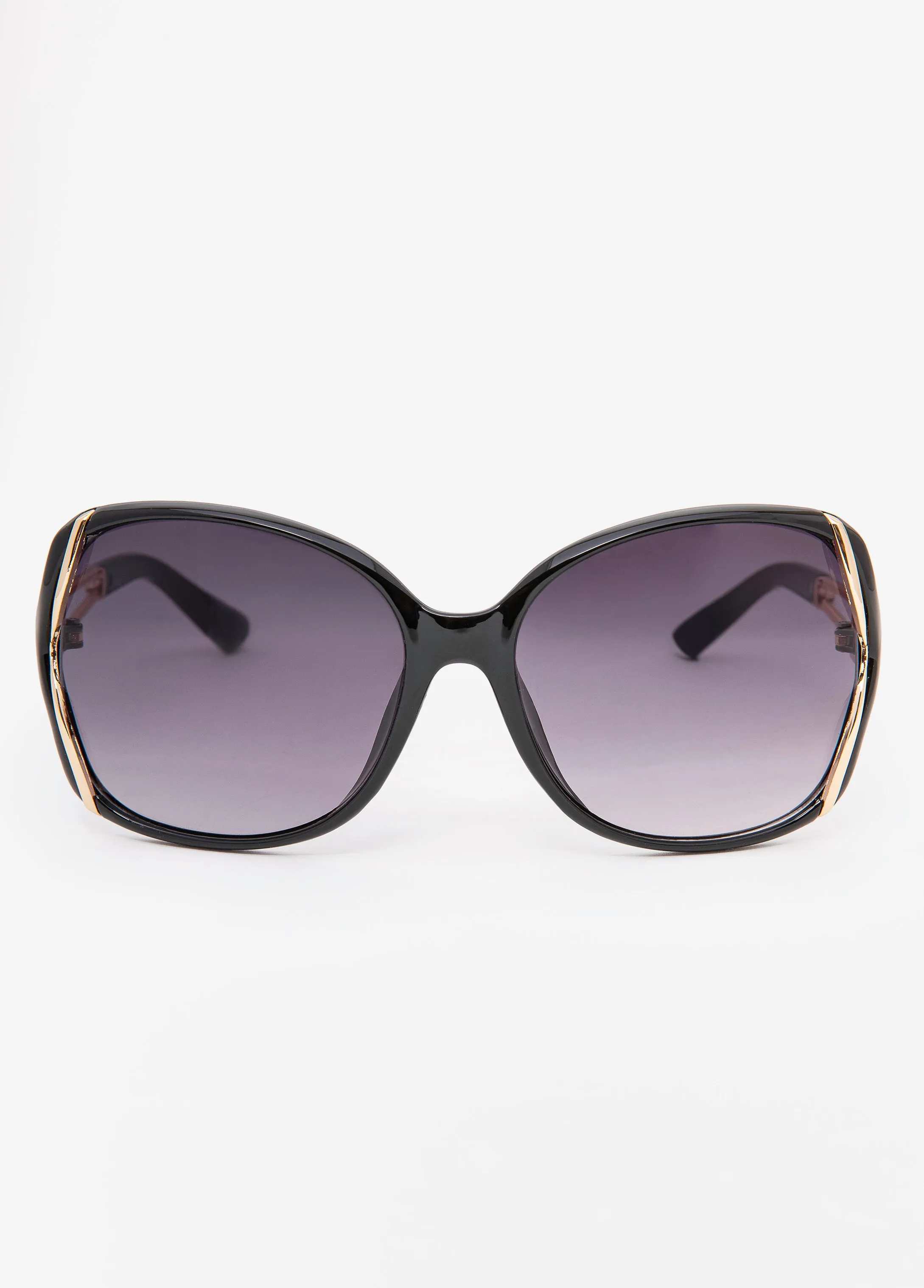 Cutout Round Sunglasses sold by Ashley Stewart product image thumbnail 2
