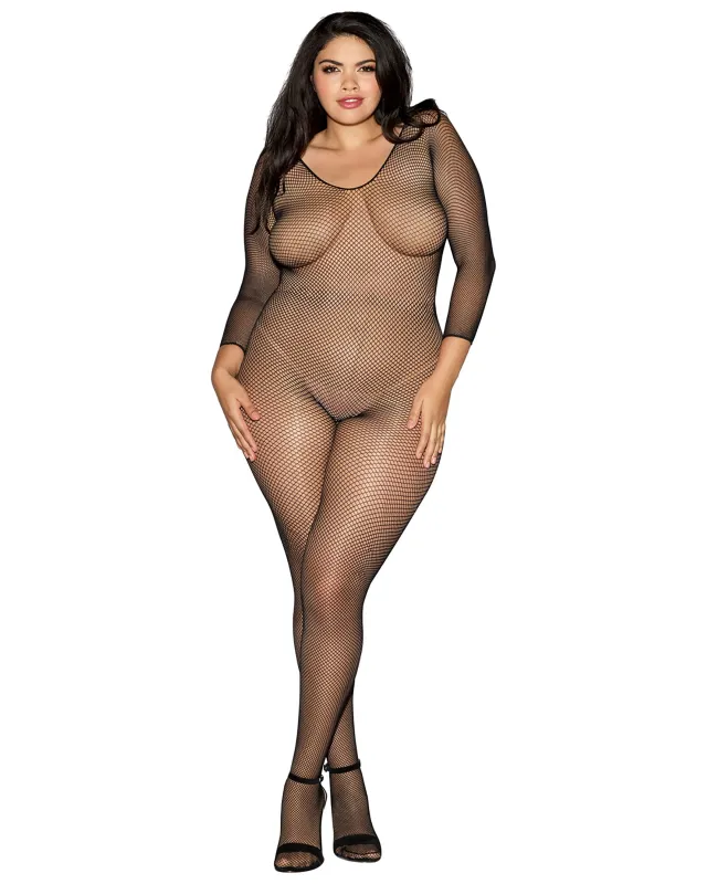 Dreamgirl Fishnet Crotchless Bodystocking made by Dreamgirl