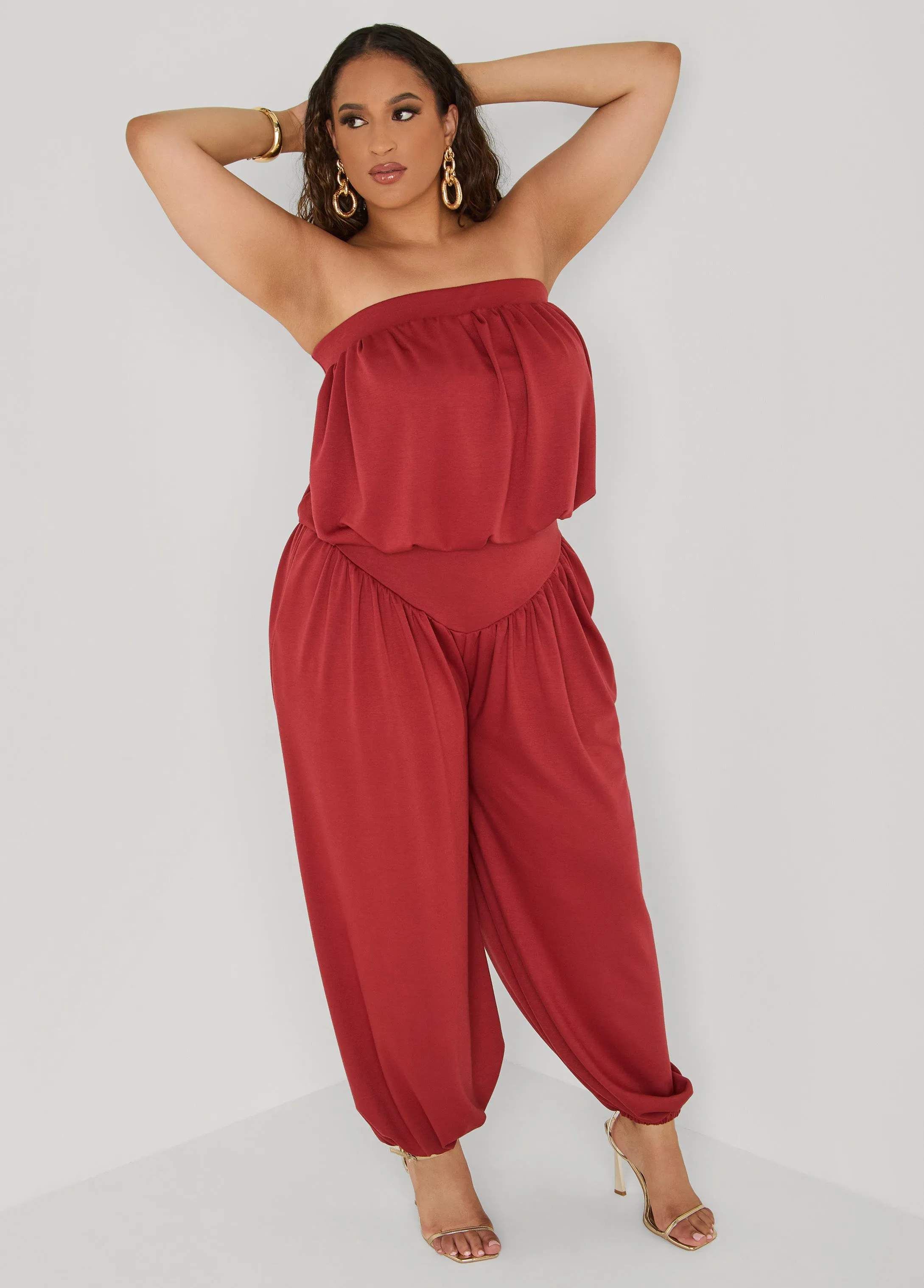 High Waist Balloon Pants sold by Ashley Stewart