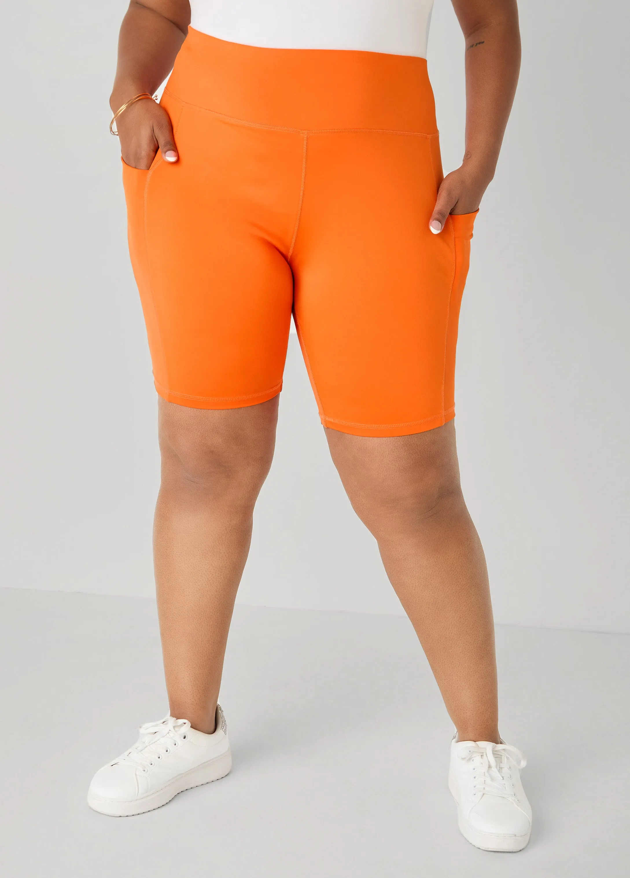Phone Pocket Biker Shorts sold by Ashley Stewart product image thumbnail 3