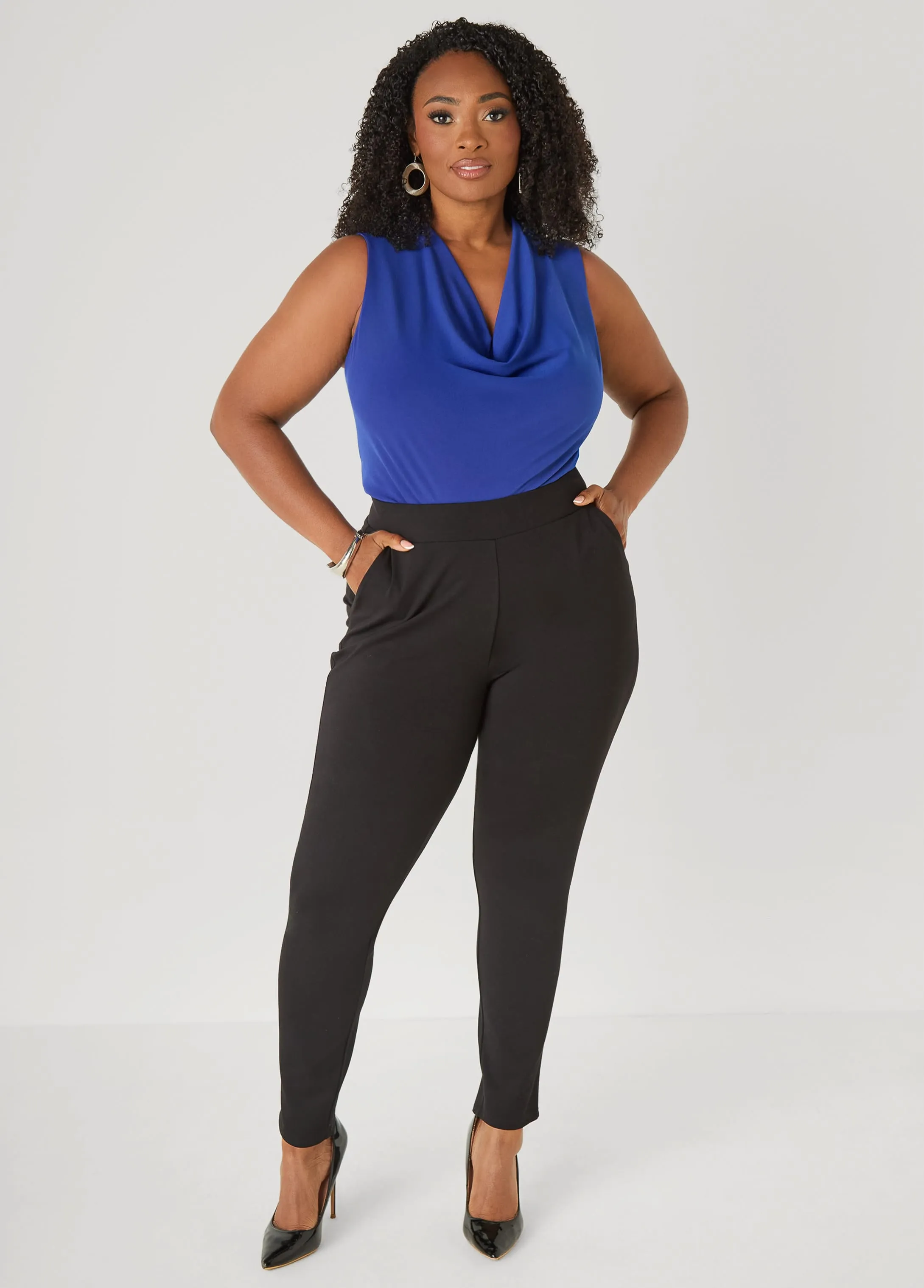 Cowl Neck Top sold by Ashley Stewart product image thumbnail 3