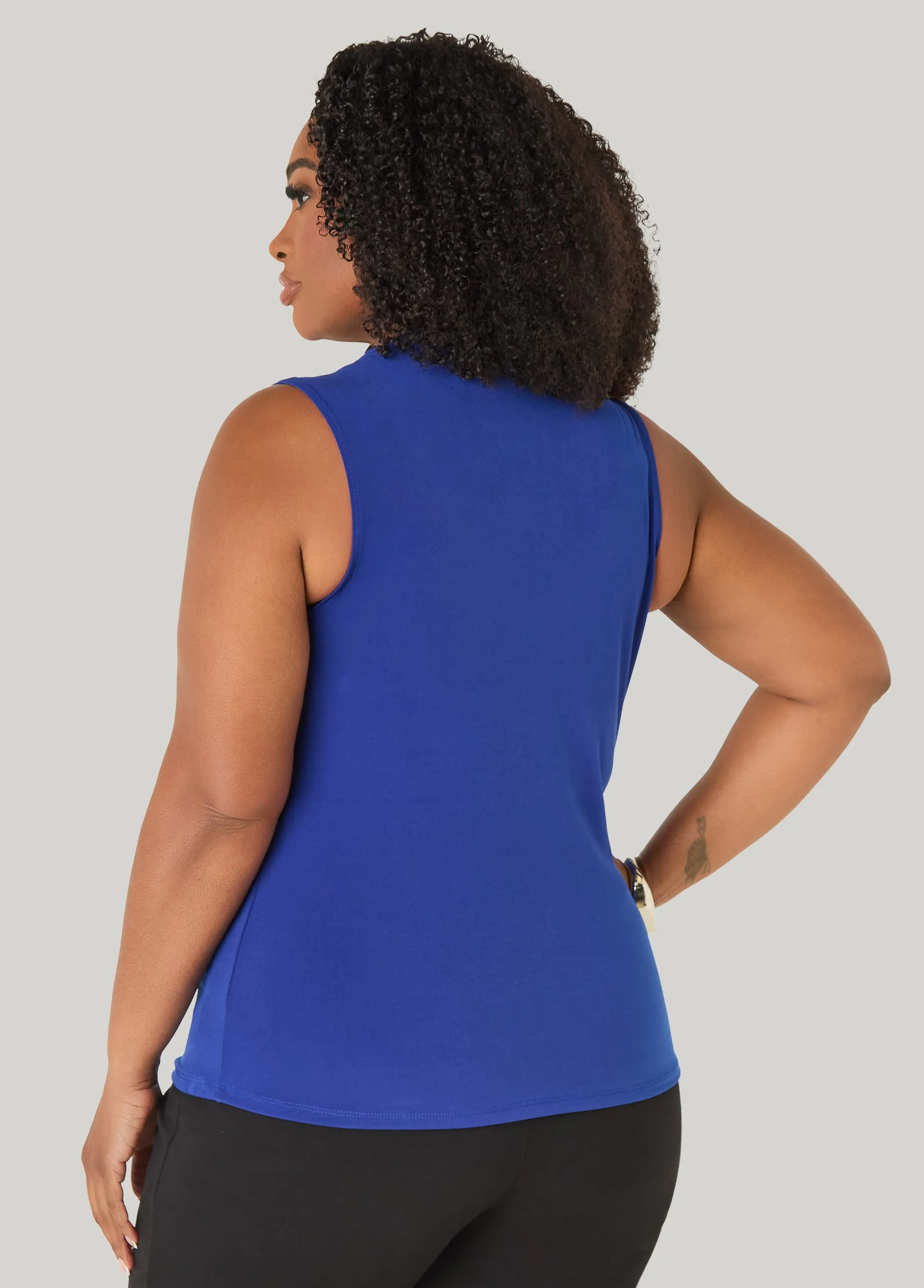 Cowl Neck Top sold by Ashley Stewart product image thumbnail 2
