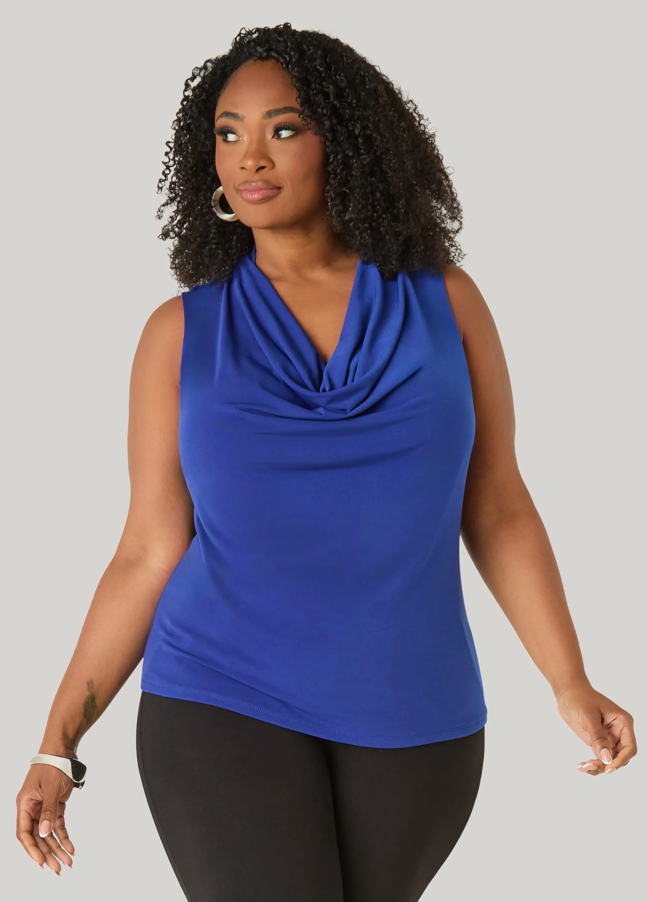 Cowl Neck Top sold by Ashley Stewart